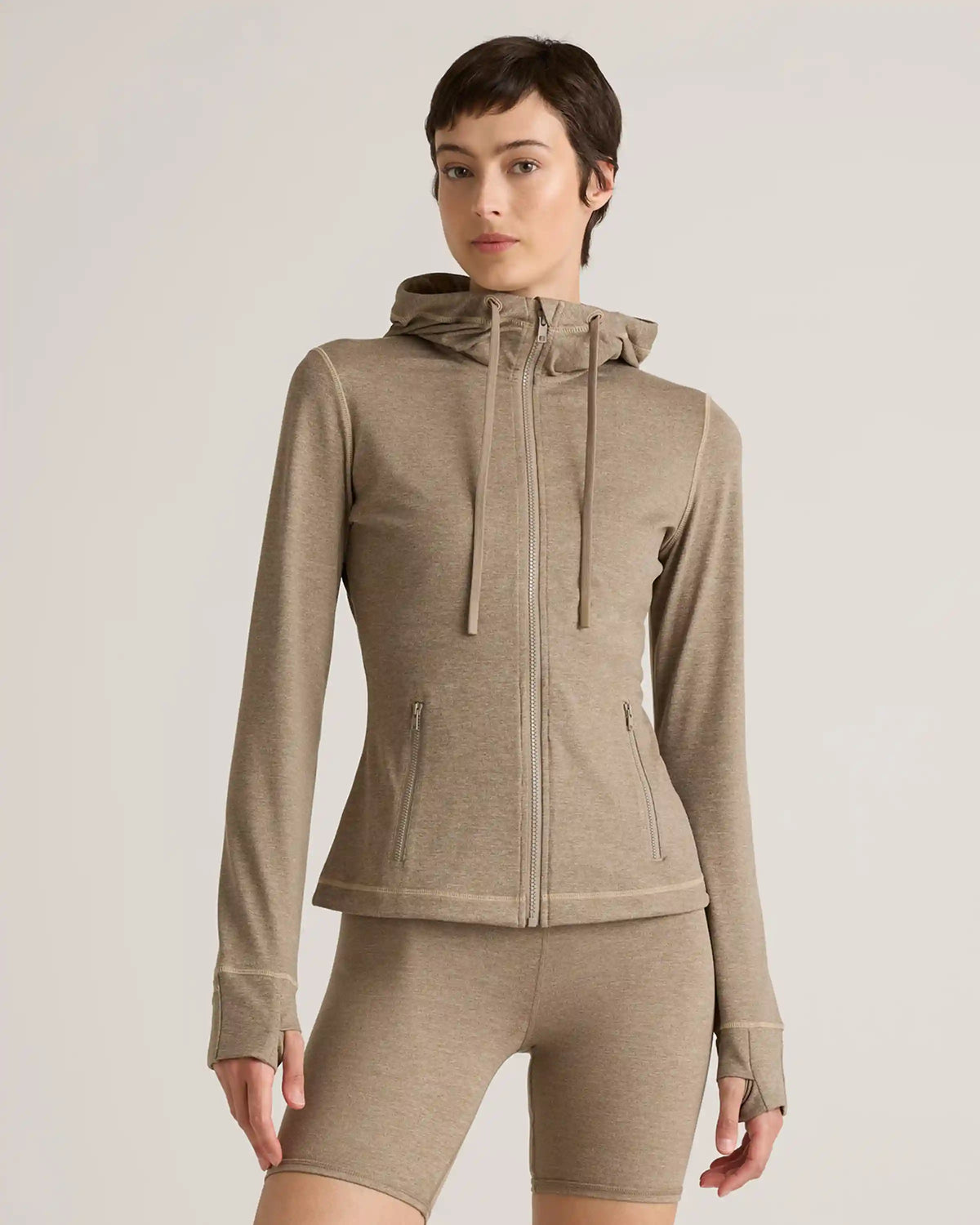 Ultra-Soft Slim Fit Hooded Jacket
