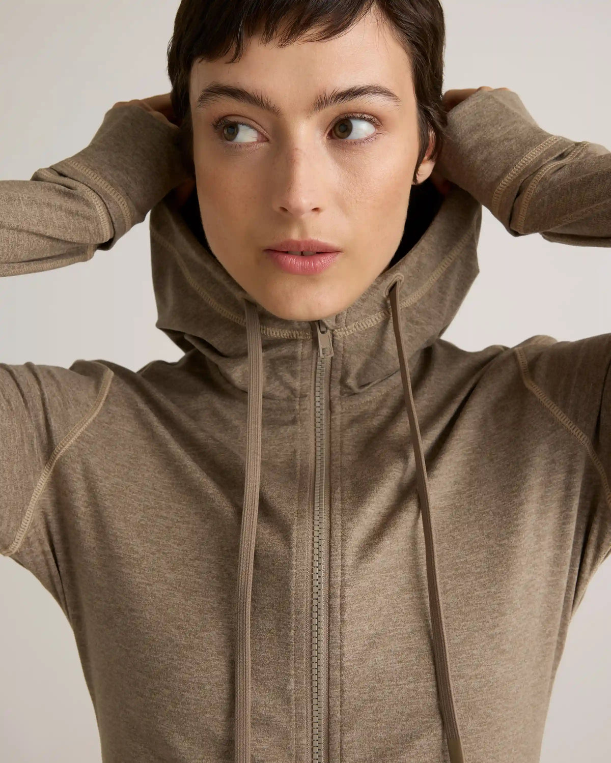 Ultra-Soft Slim Fit Hooded Jacket