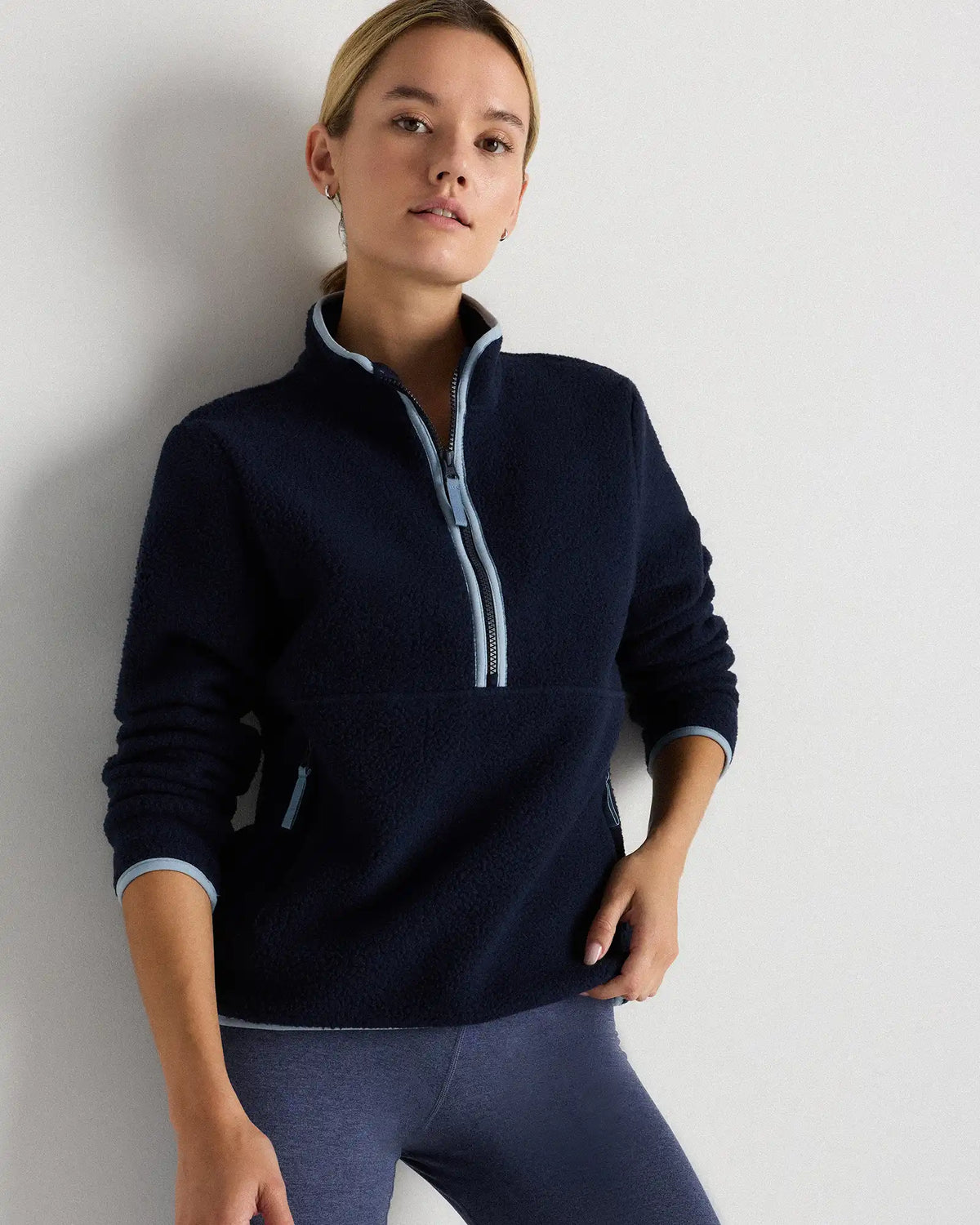 Sherpa Half-Zip Jacket