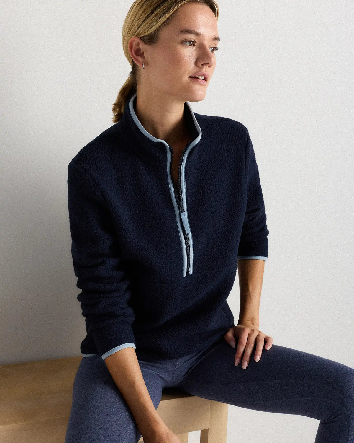 Sherpa Half-Zip Jacket