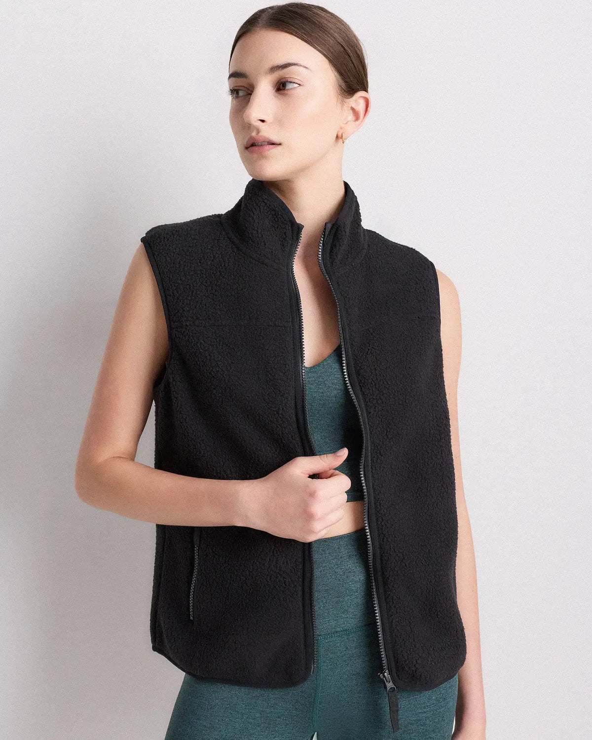 Sherpa Full-Zip Vest