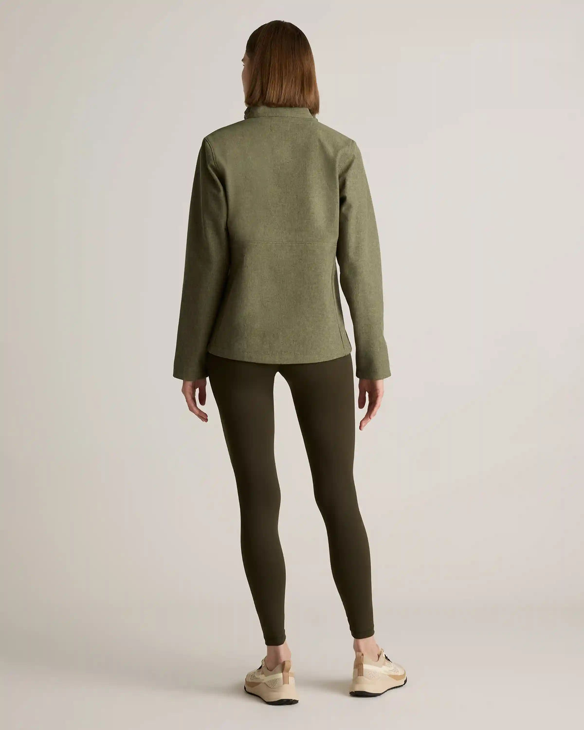 Softshell Fleece-Lined Full-Zip Jacket