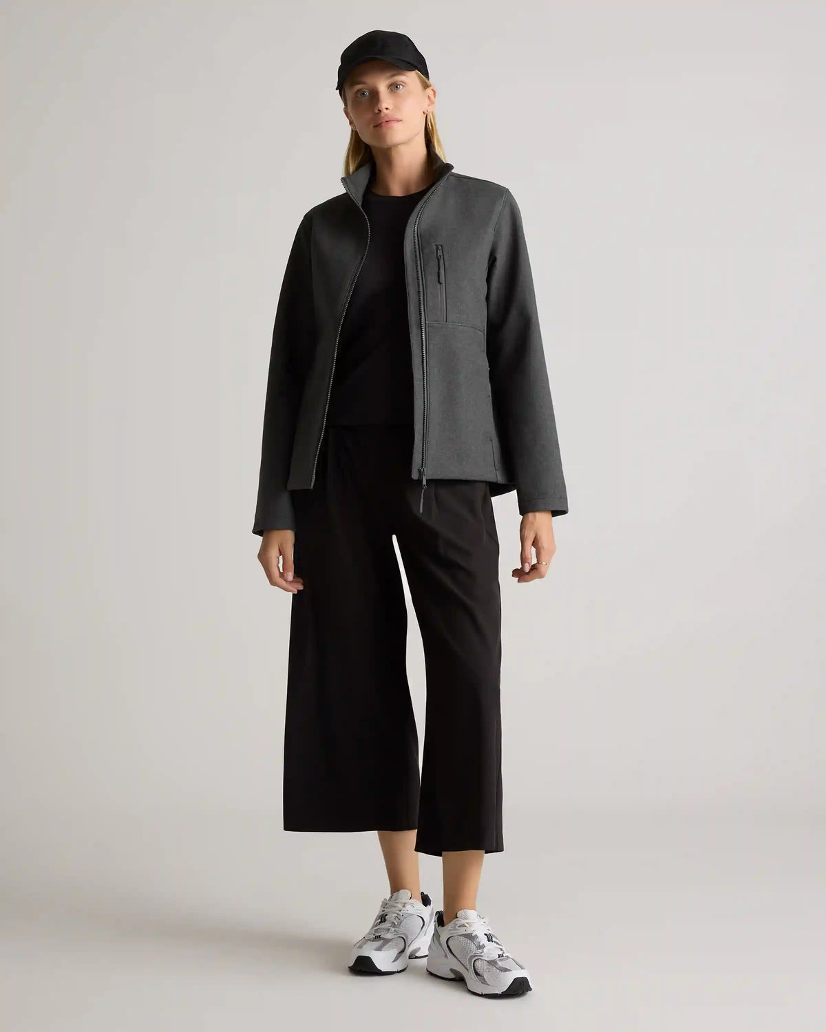 Softshell Fleece-Lined Full-Zip Jacket
