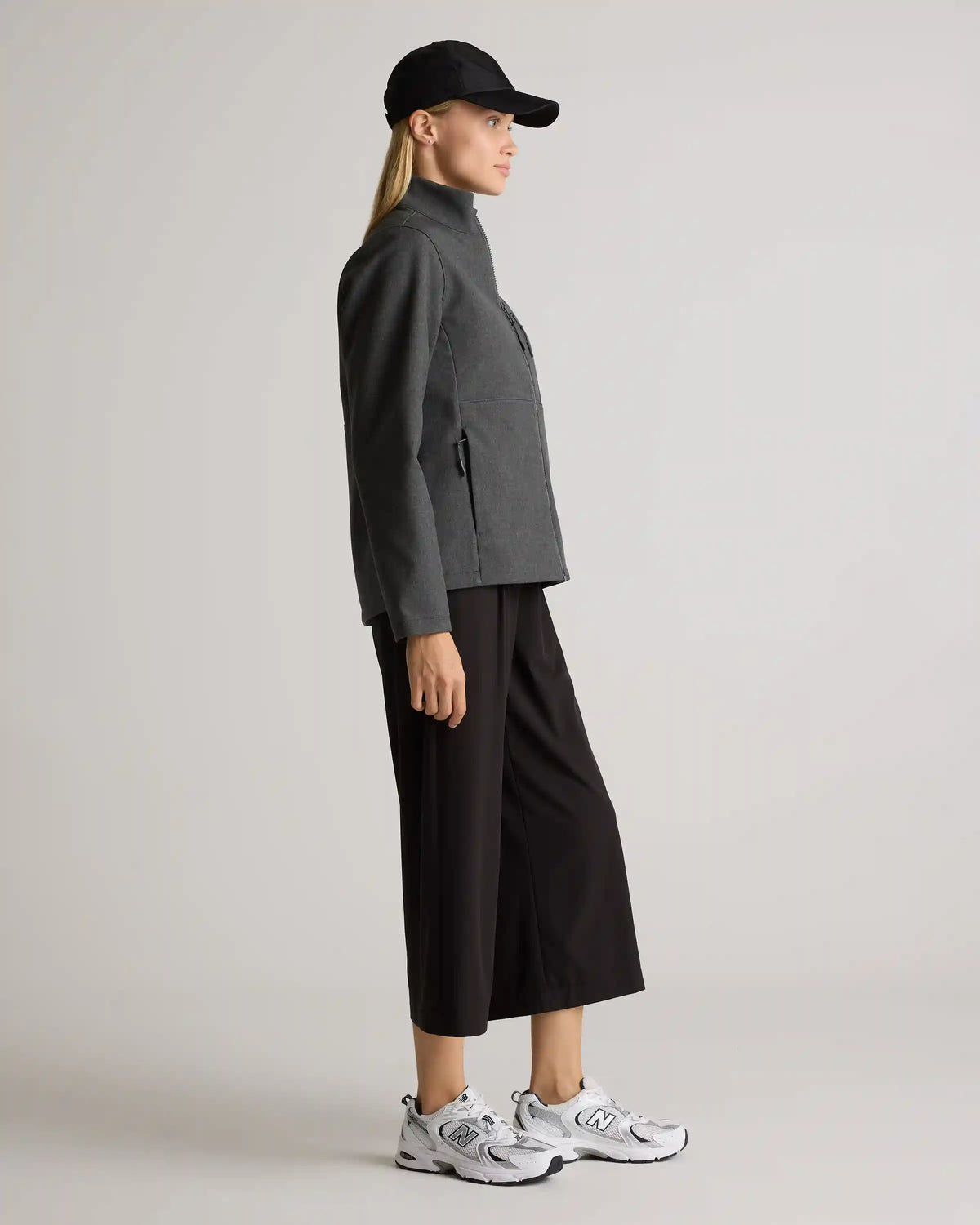 Softshell Fleece-Lined Full-Zip Jacket