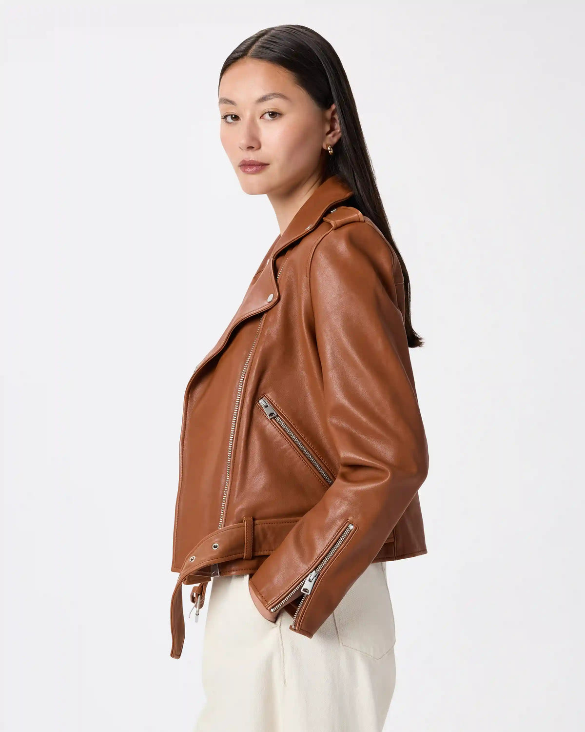 100% Leather Motorcycle Jacket