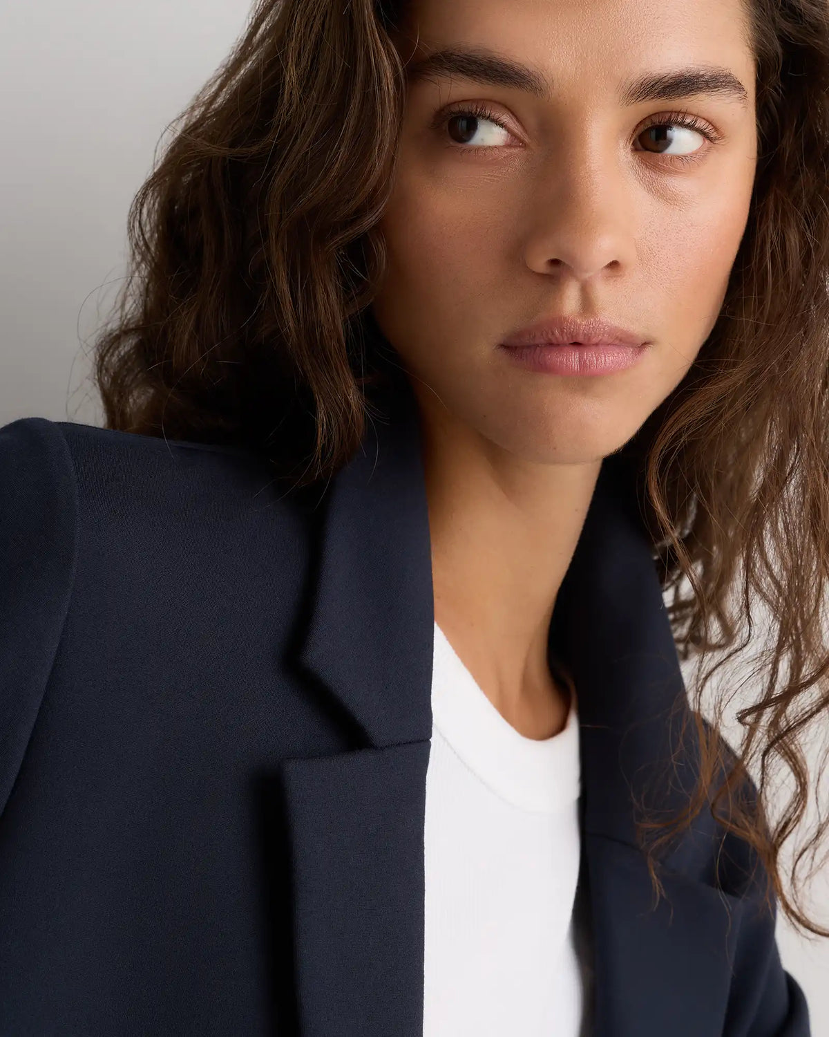 Ultra-Stretch Ponte Open Blazer