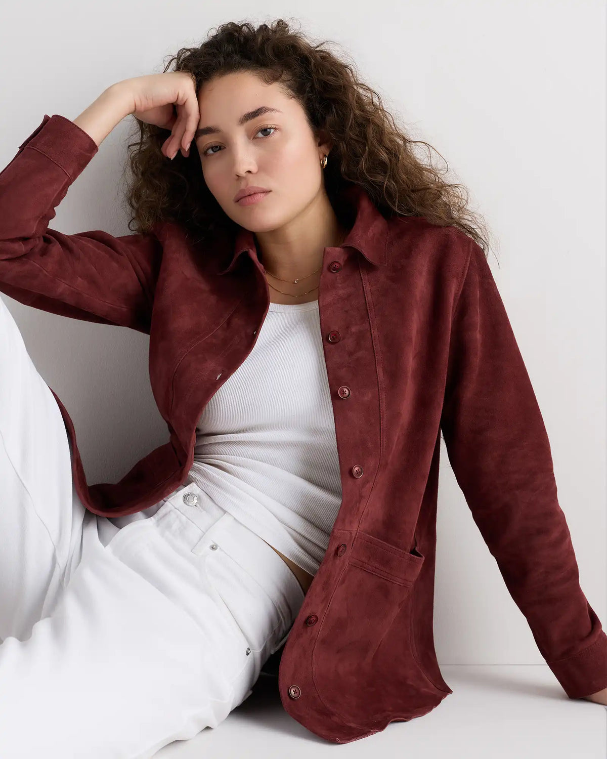 100% Suede Chore Jacket