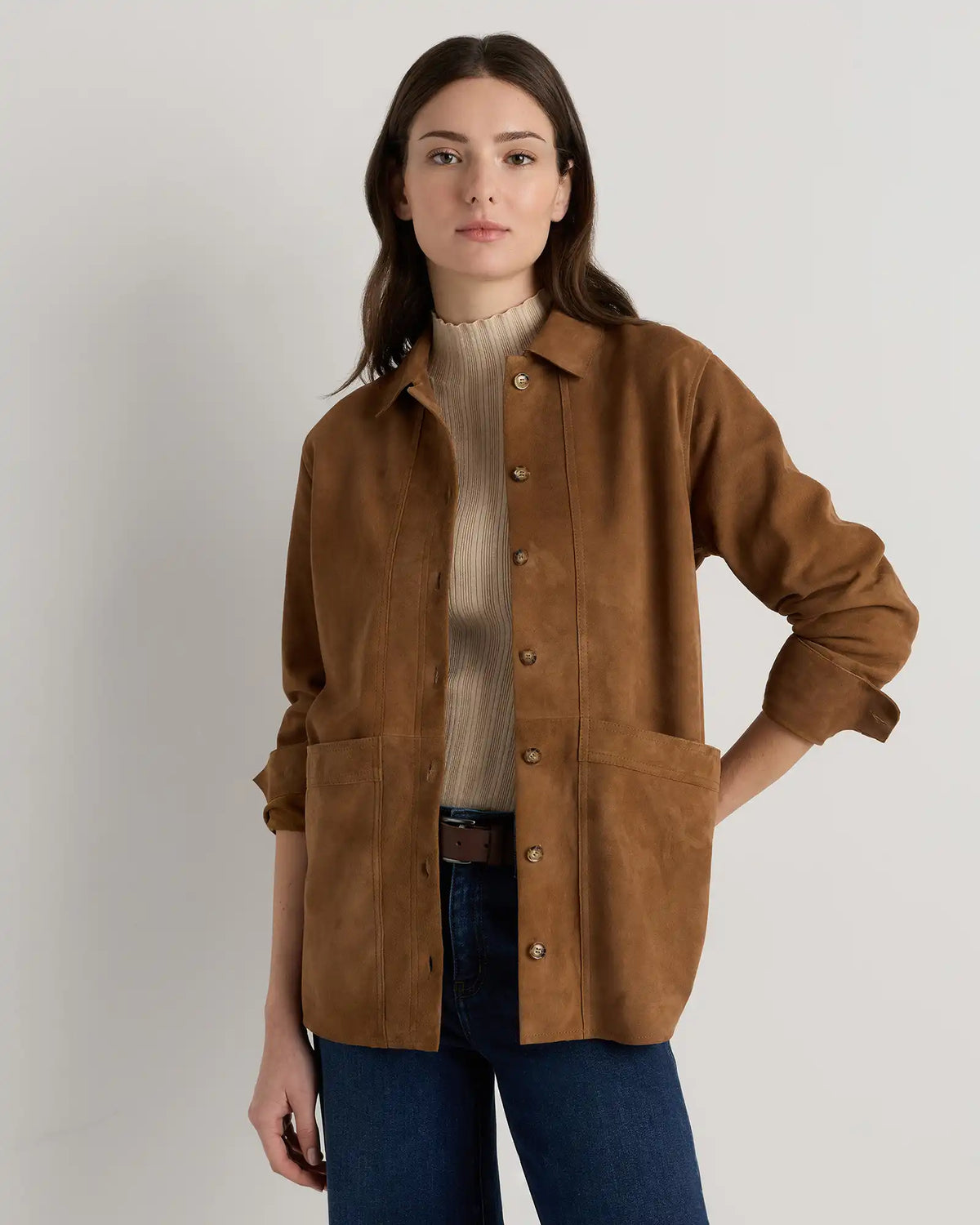 100% Suede Chore Jacket