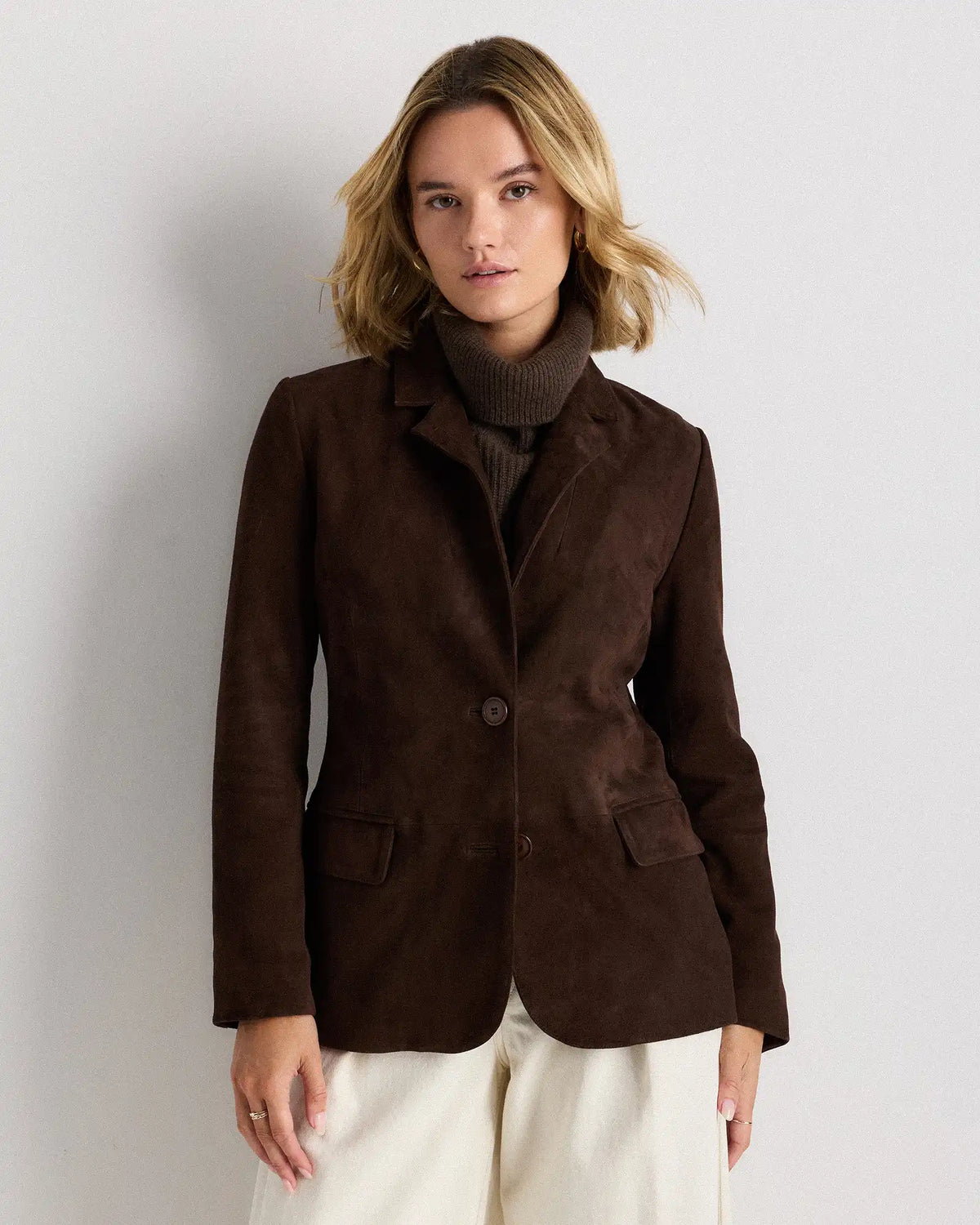 100% Suede Blazer