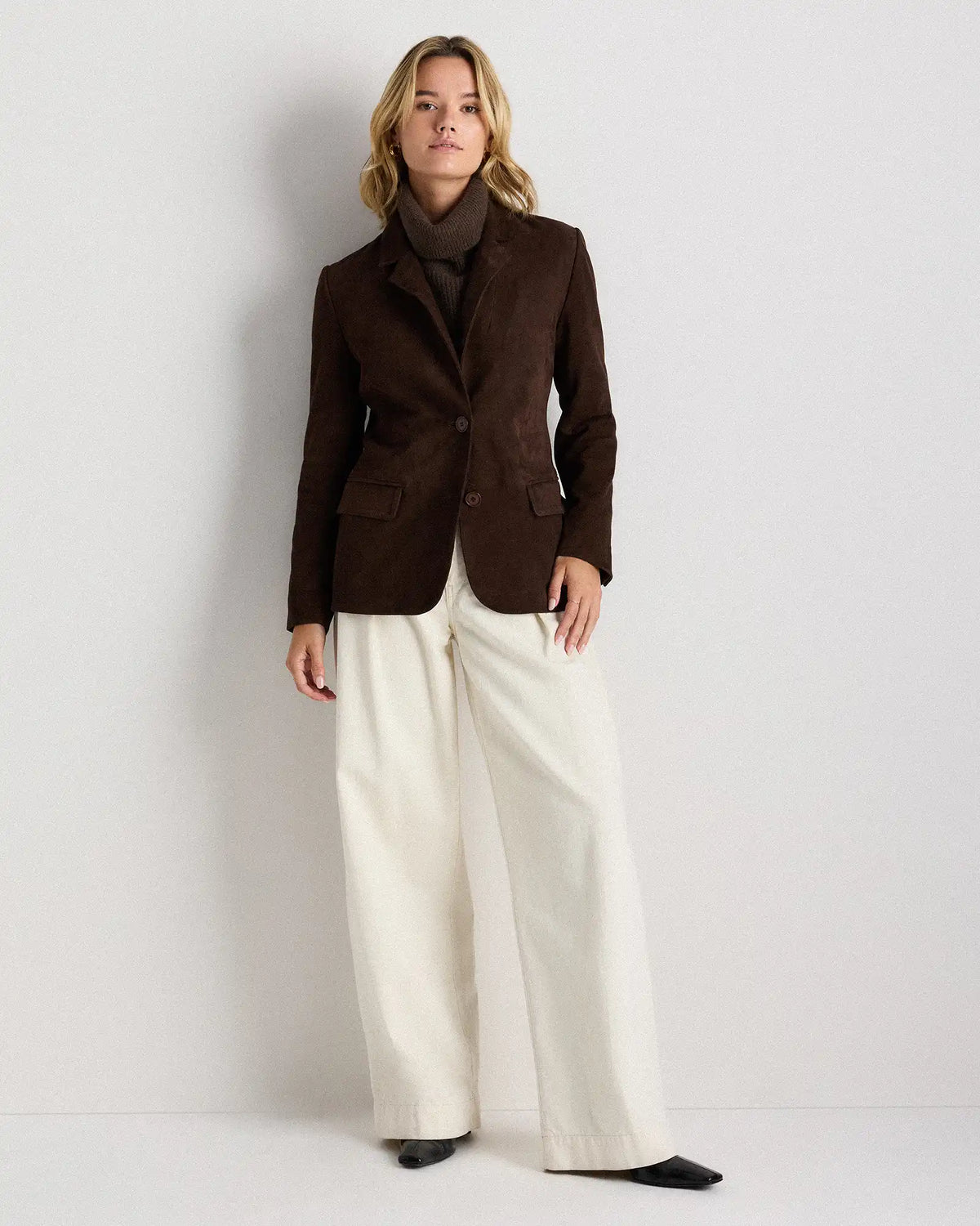100% Suede Blazer