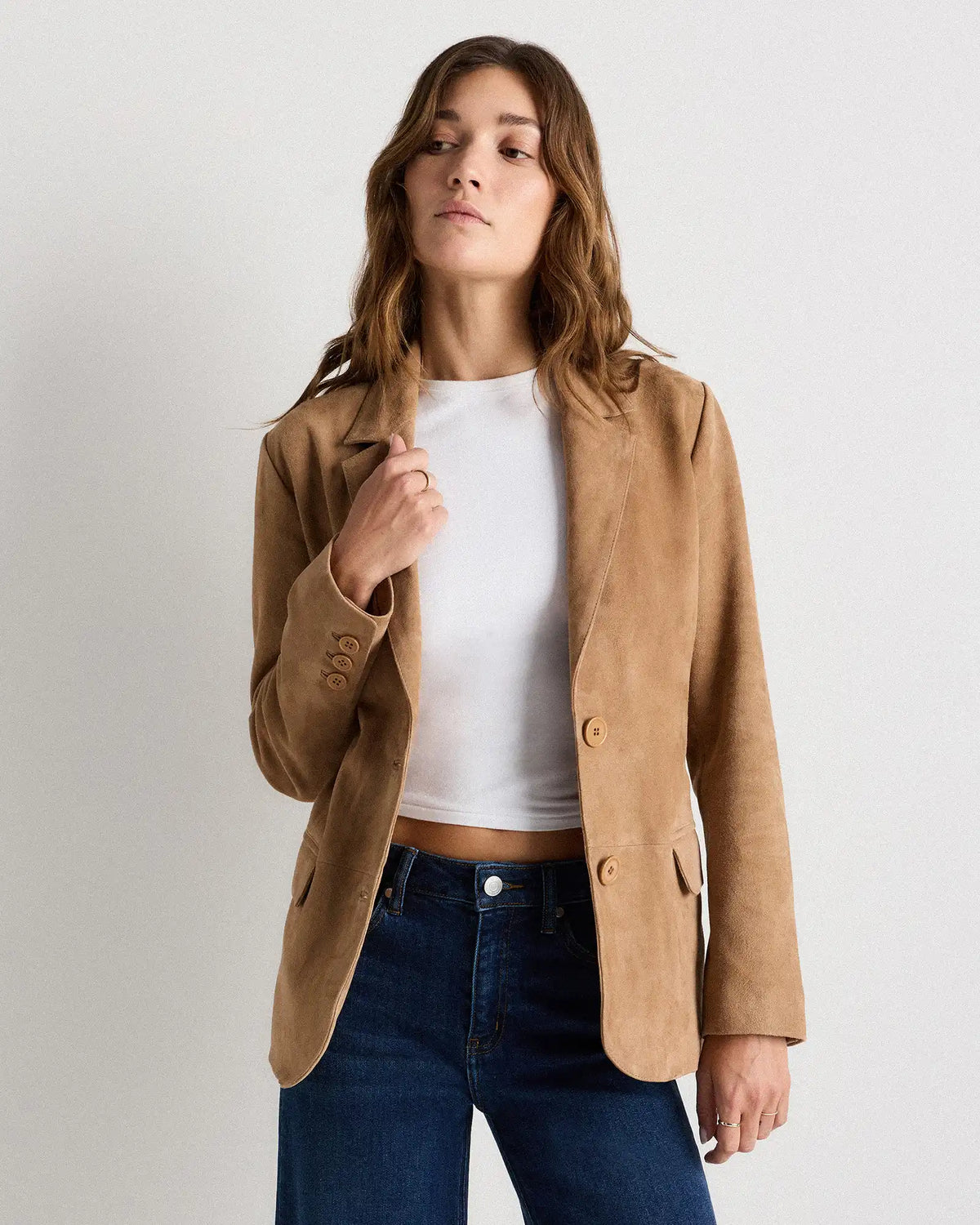 100% Suede Blazer