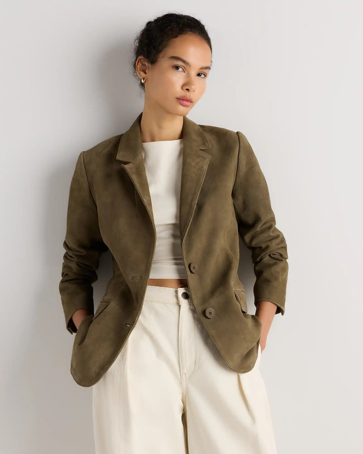 100% Suede Blazer