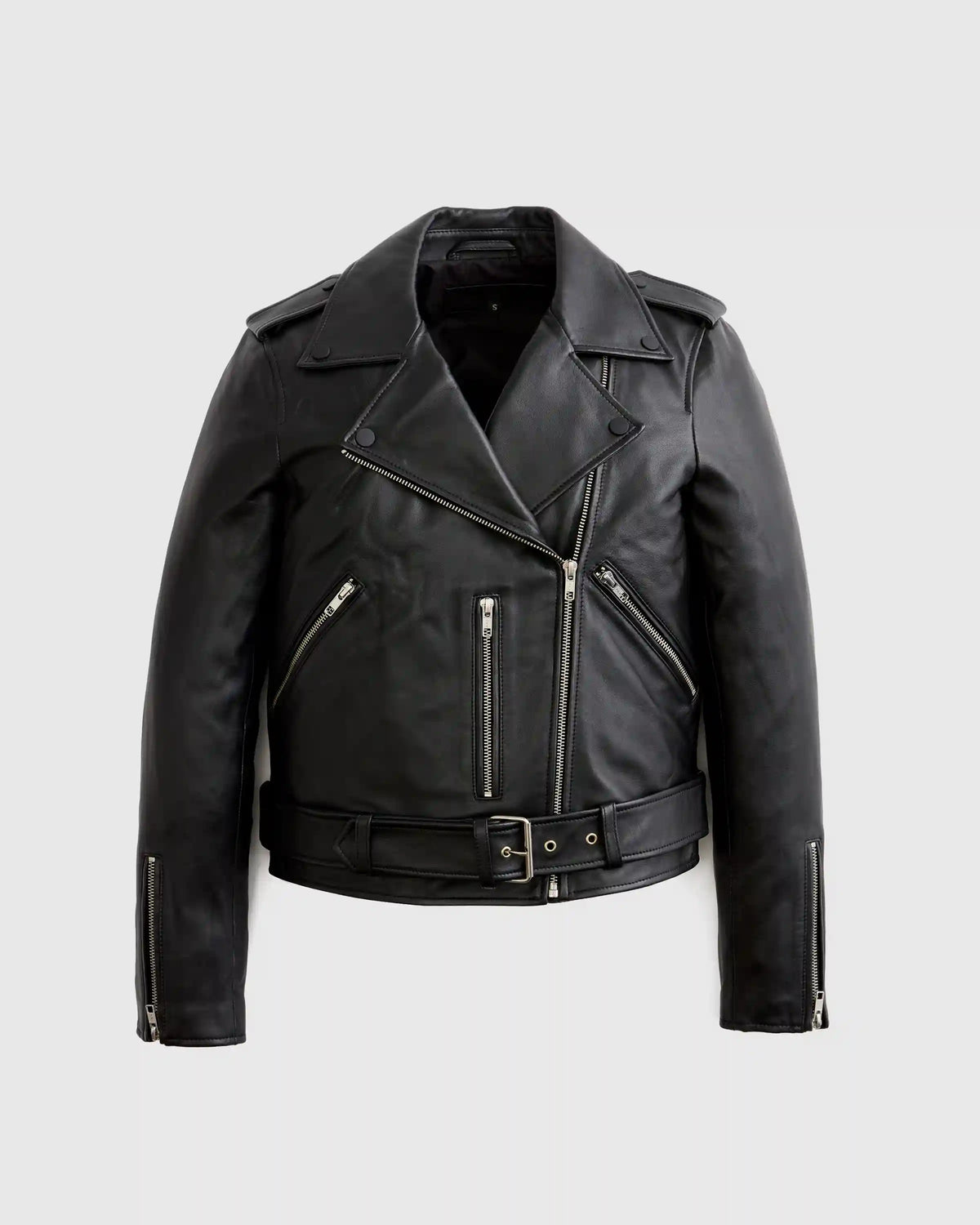 100% Leather Motorcycle Jacket