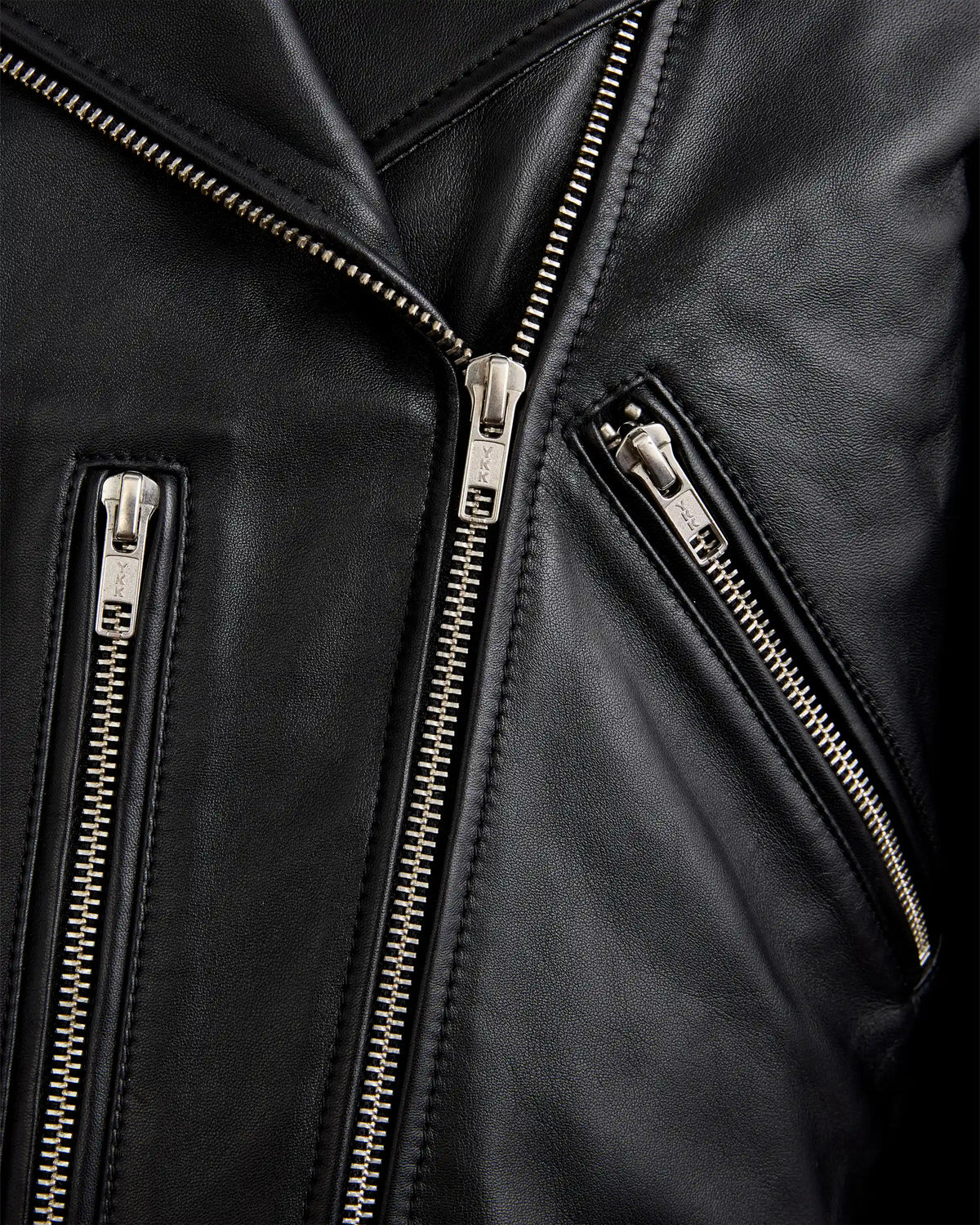 100% Leather Motorcycle Jacket