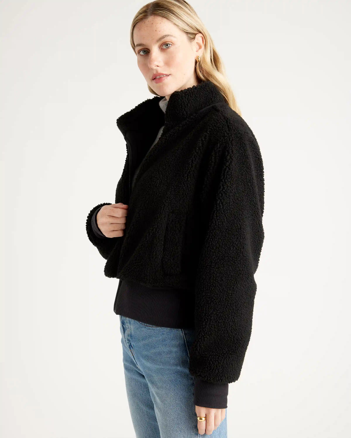 Hooded Sherpa Jacket