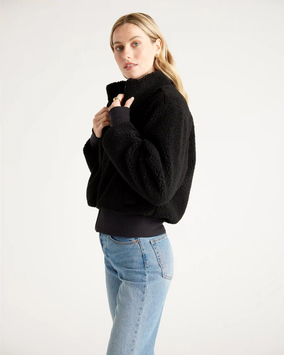 Hooded Sherpa Jacket