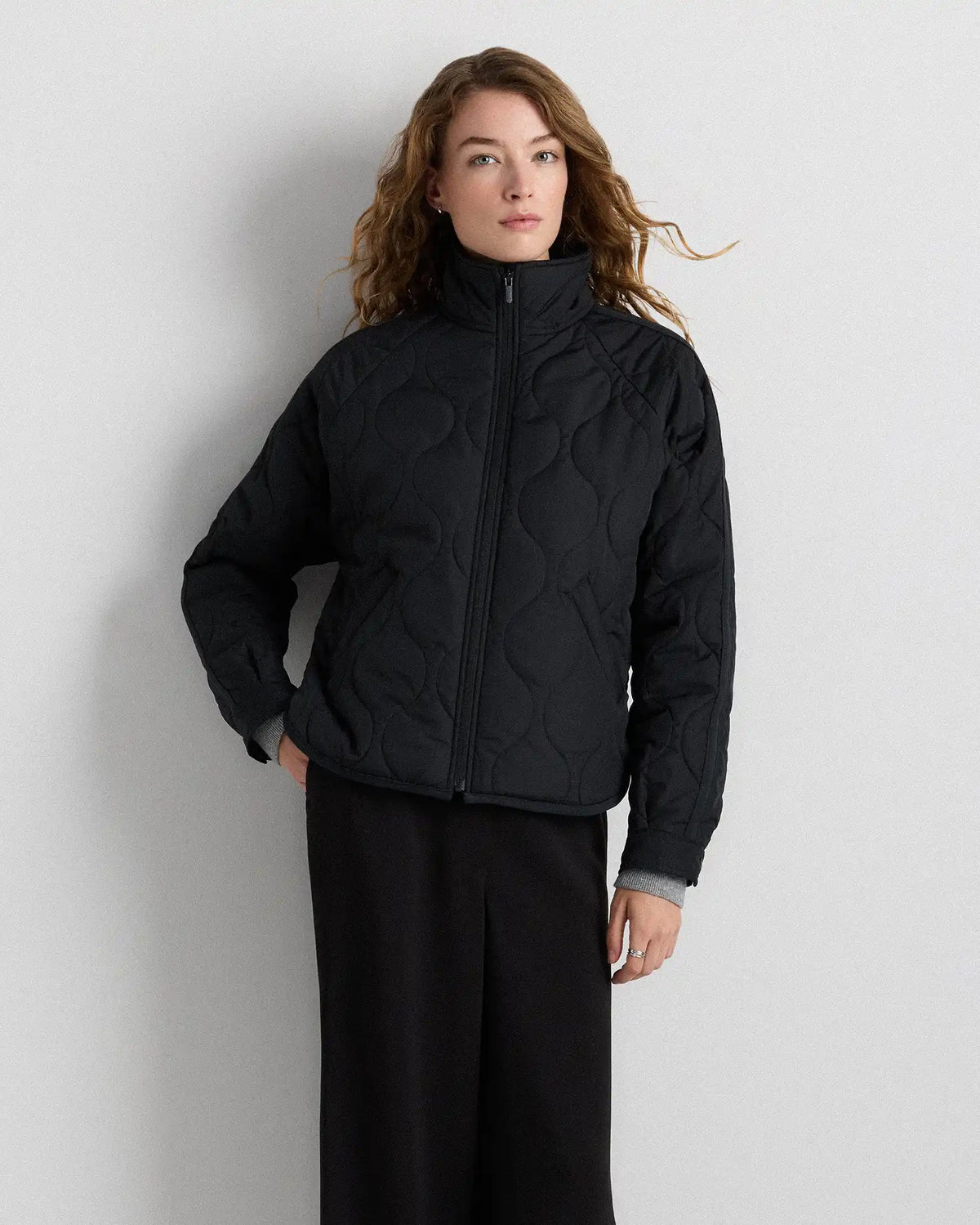 Featherless Quilted Packable Puffer Jacket