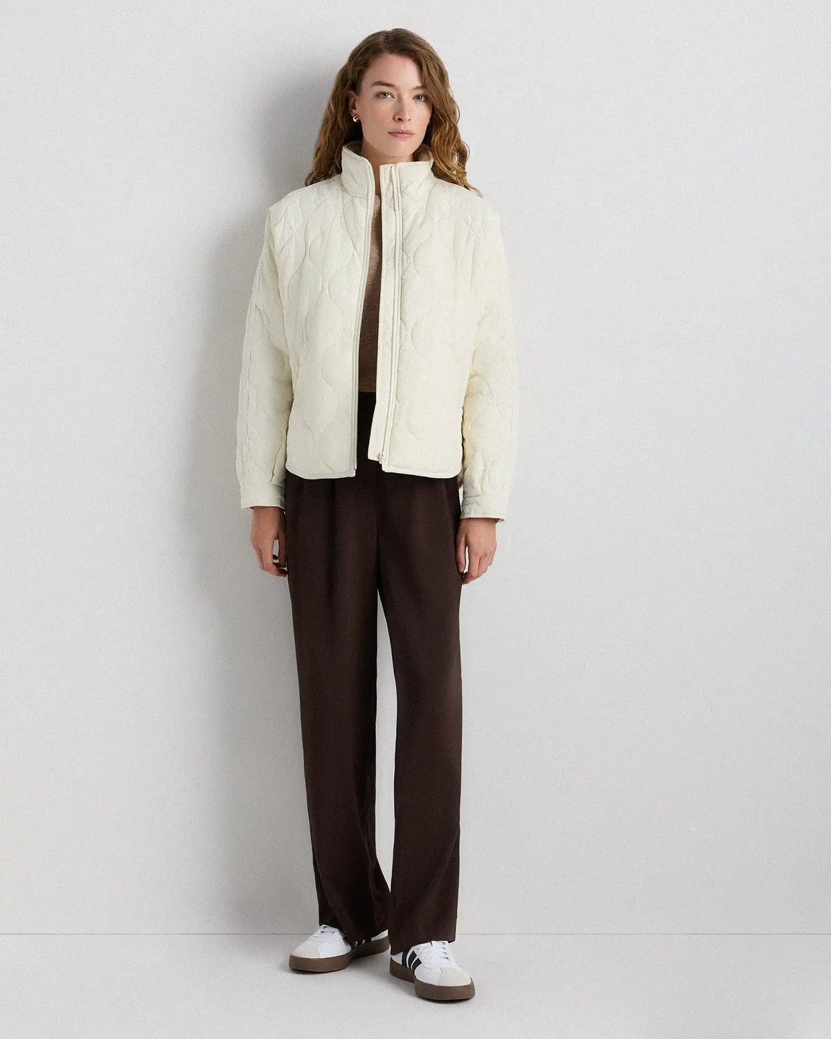 Featherless Quilted Packable Puffer Jacket
