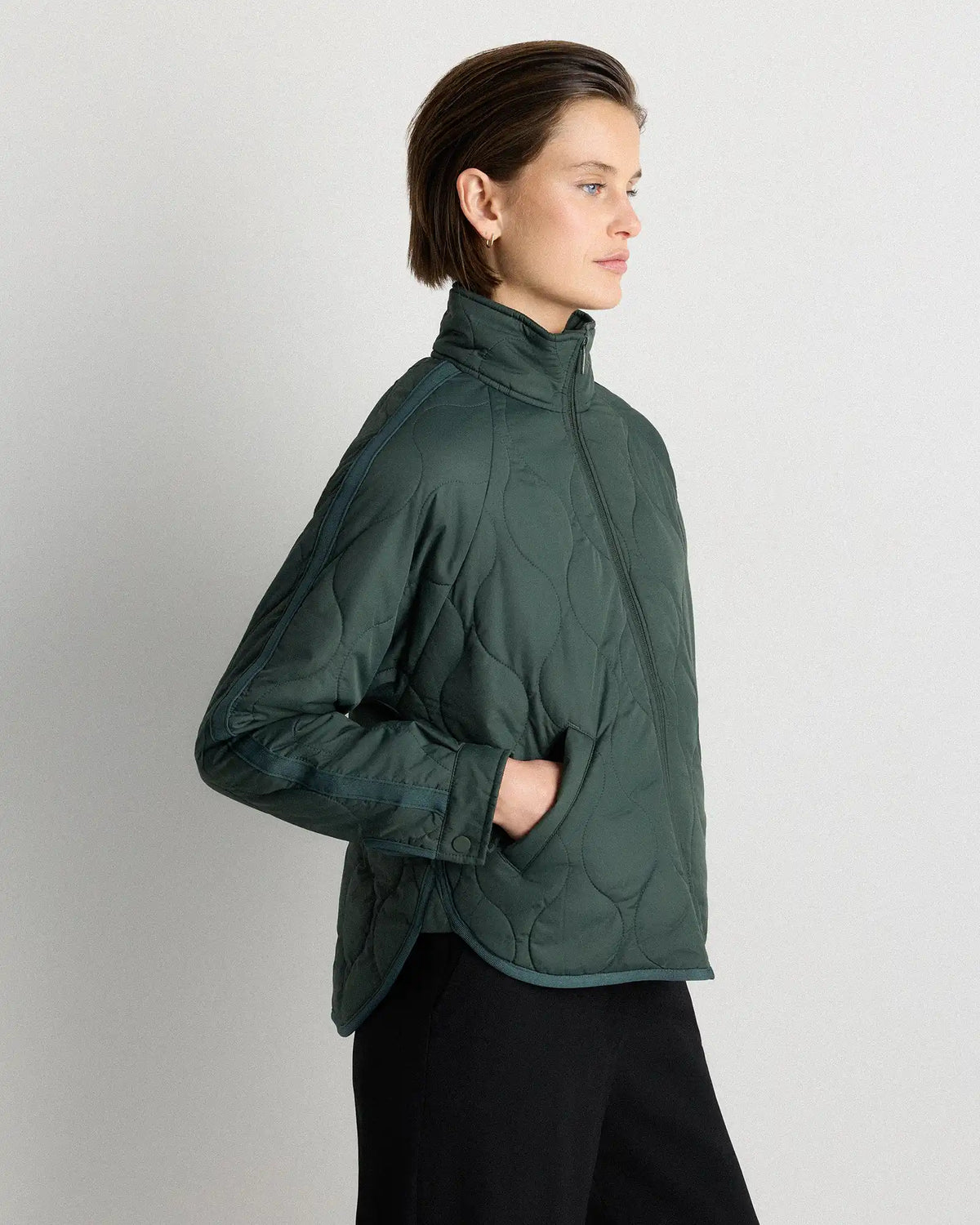 Featherless Quilted Packable Puffer Jacket