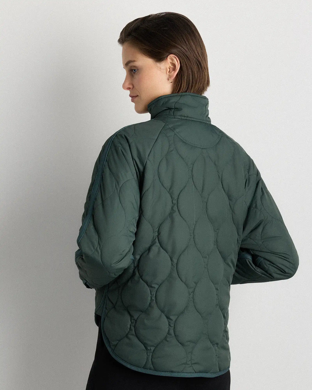 Featherless Quilted Packable Puffer Jacket