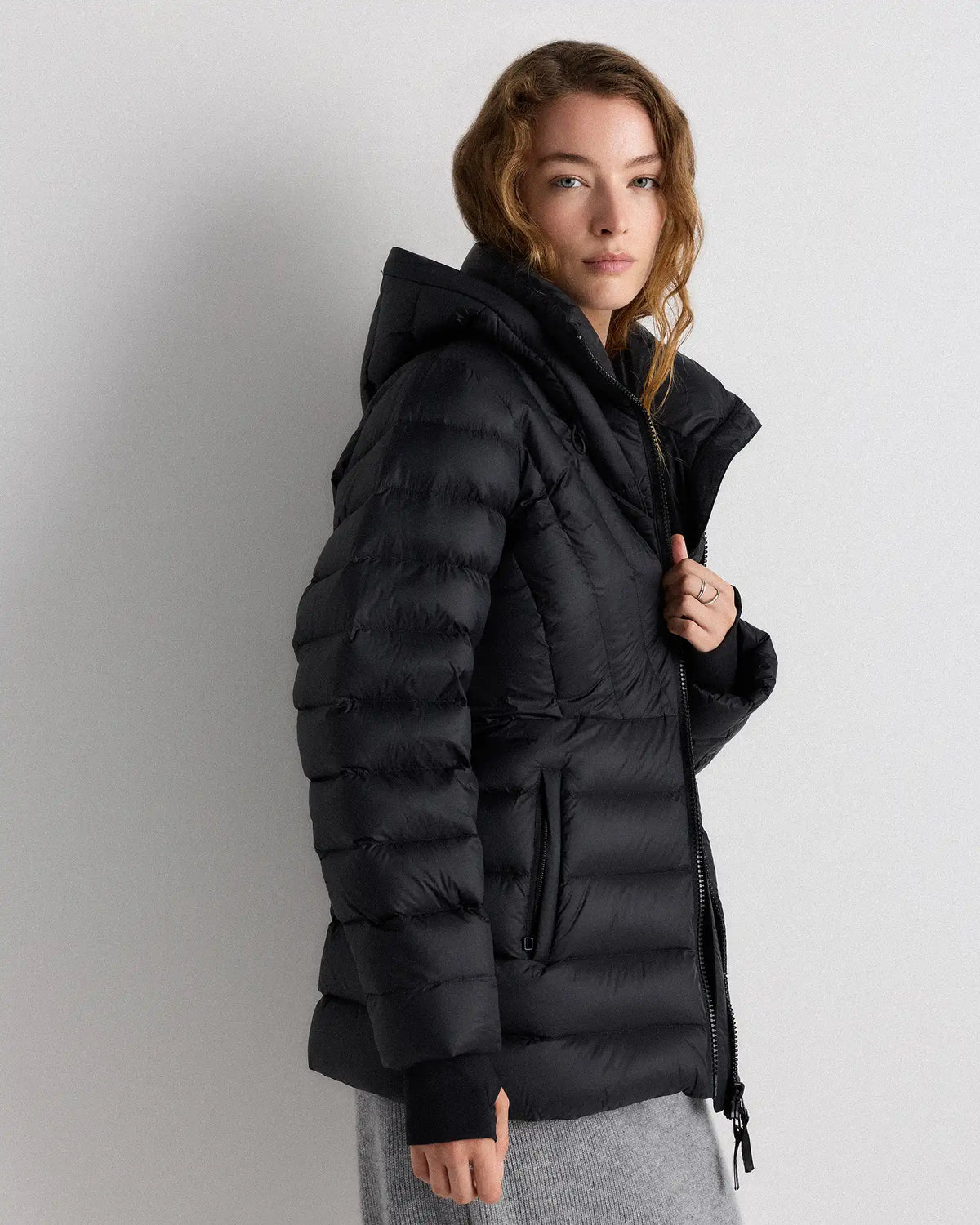 Responsible Down Belted Puffer Coat