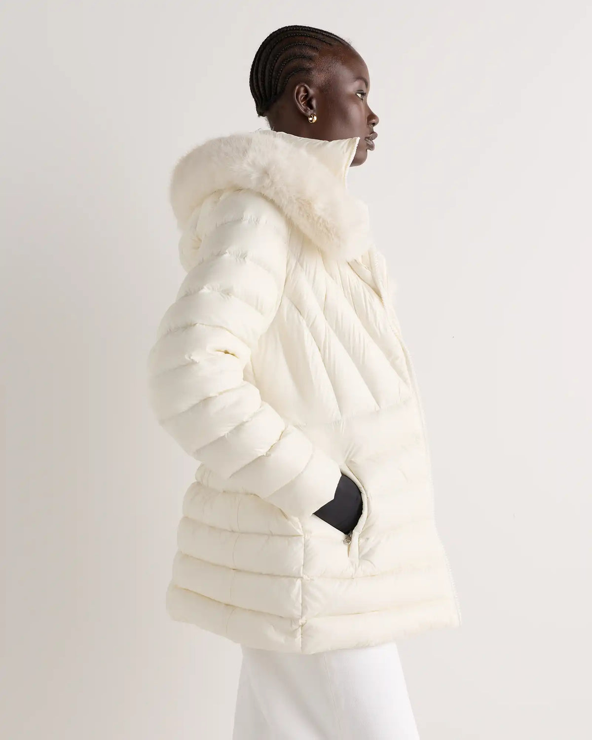 Responsible Down Belted Puffer Coat