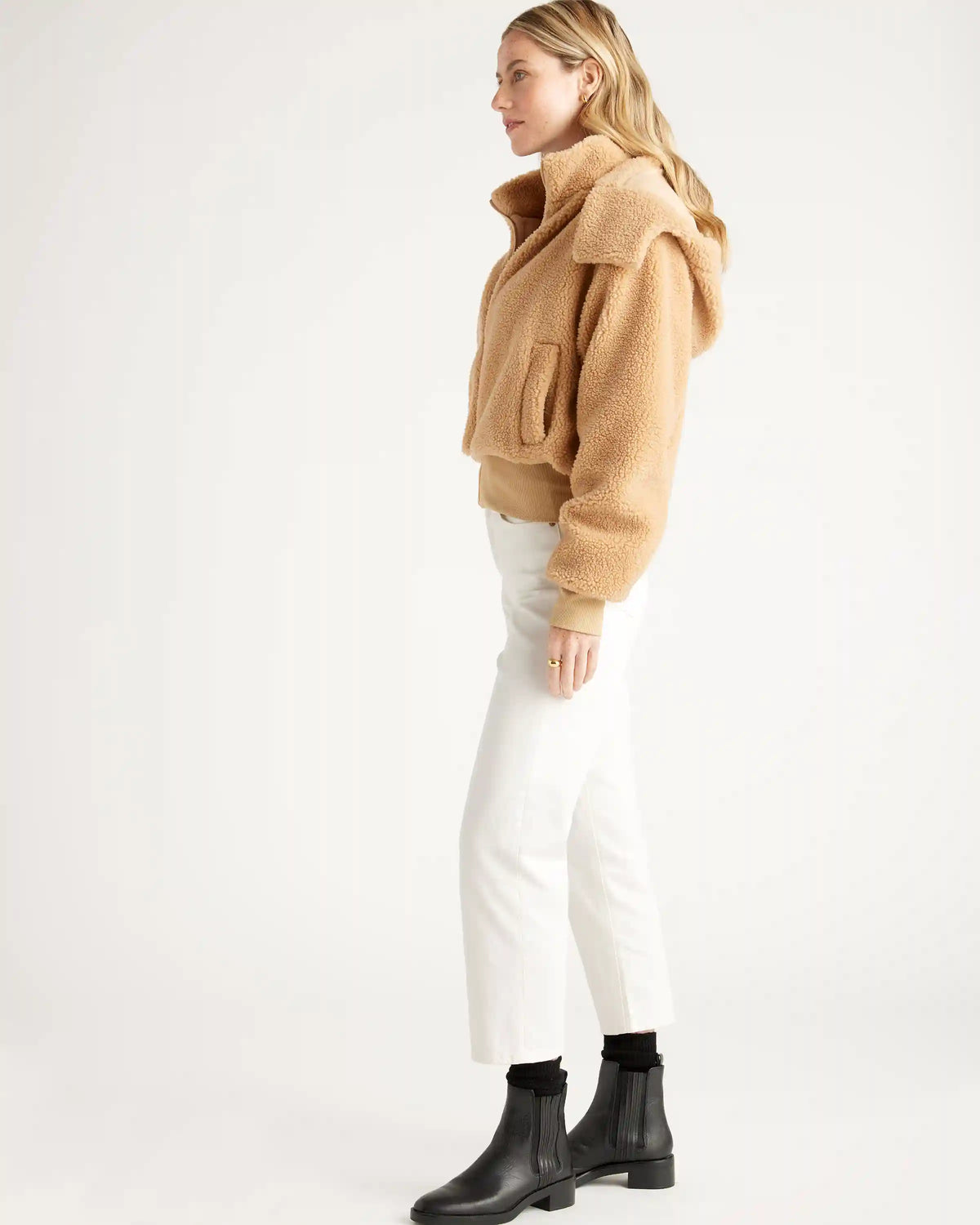 Hooded Sherpa Jacket
