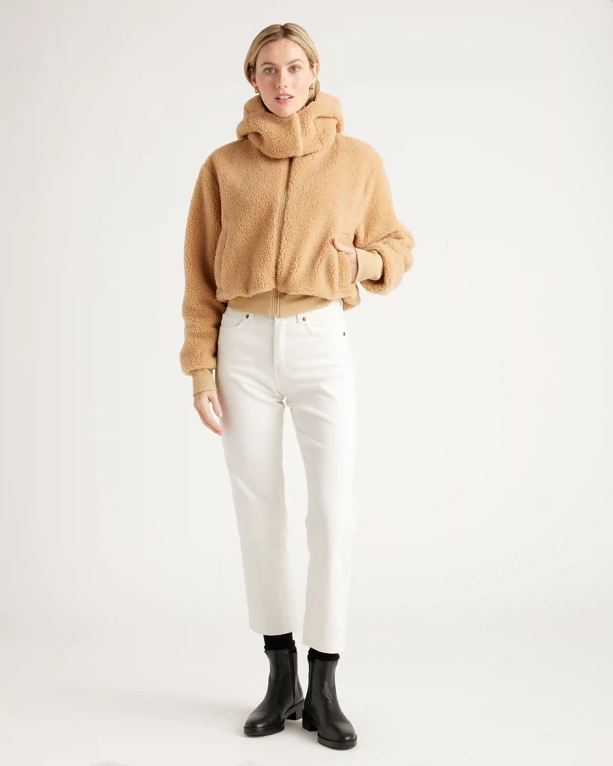 Hooded Sherpa Jacket