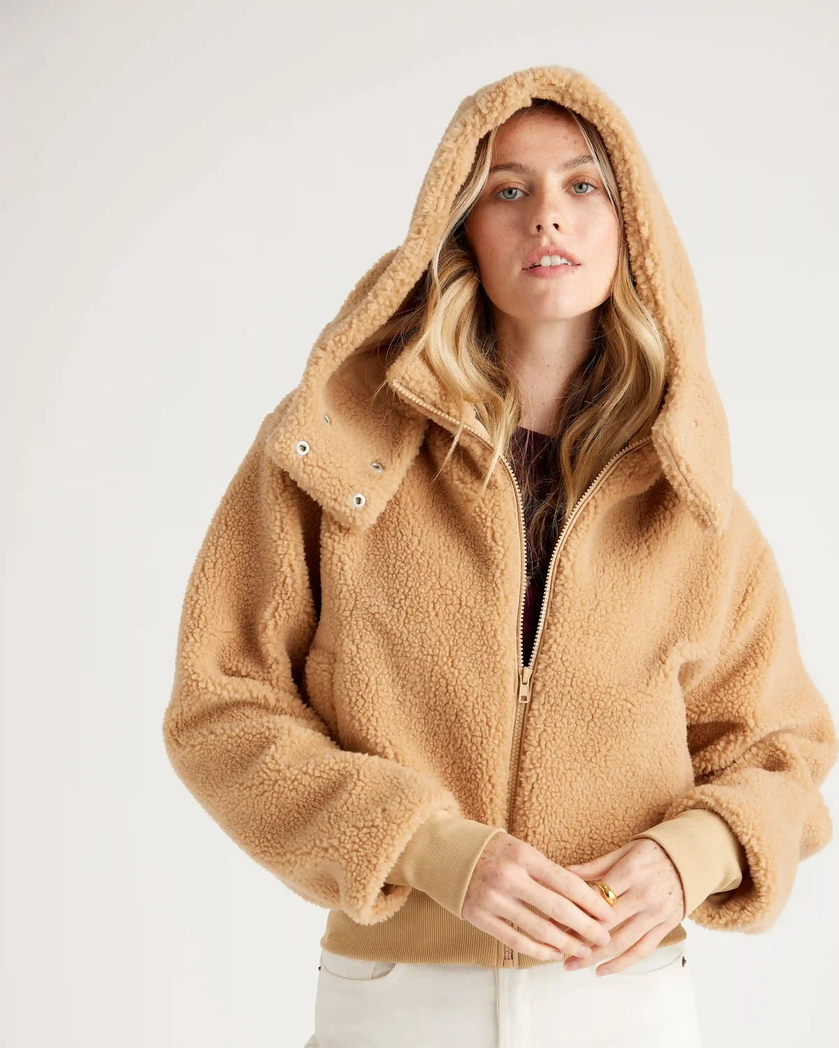 Hooded Sherpa Jacket