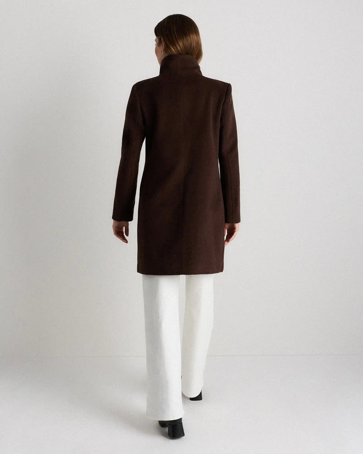Wool Cashmere Cocoon Coat