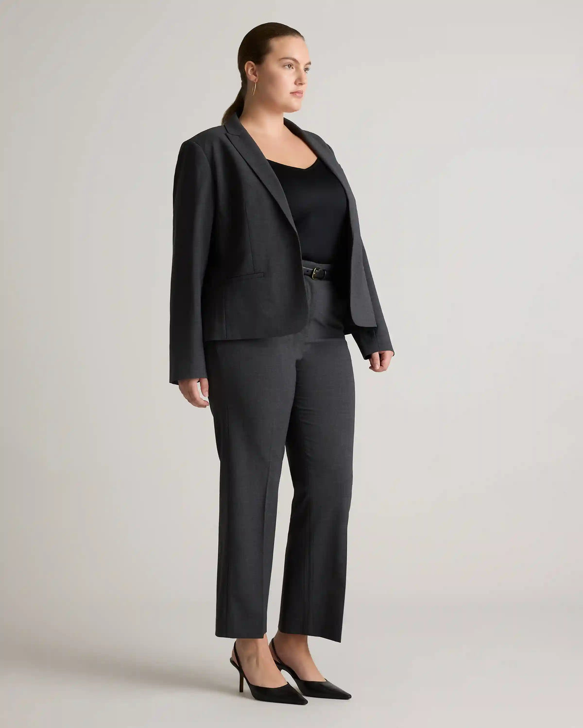 Italian Wool Tailored Blazer