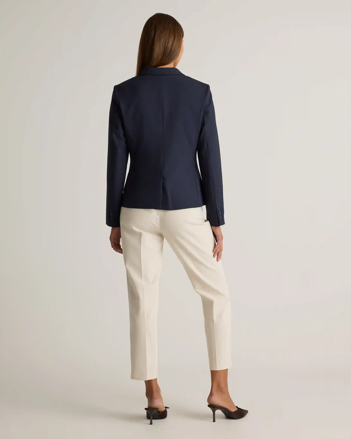Italian Wool Tailored Blazer