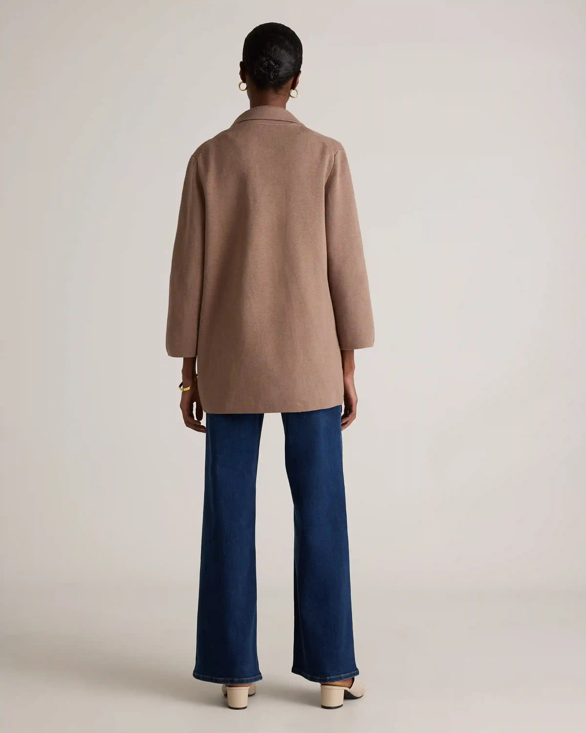 100% Organic Cotton Knit Blazer