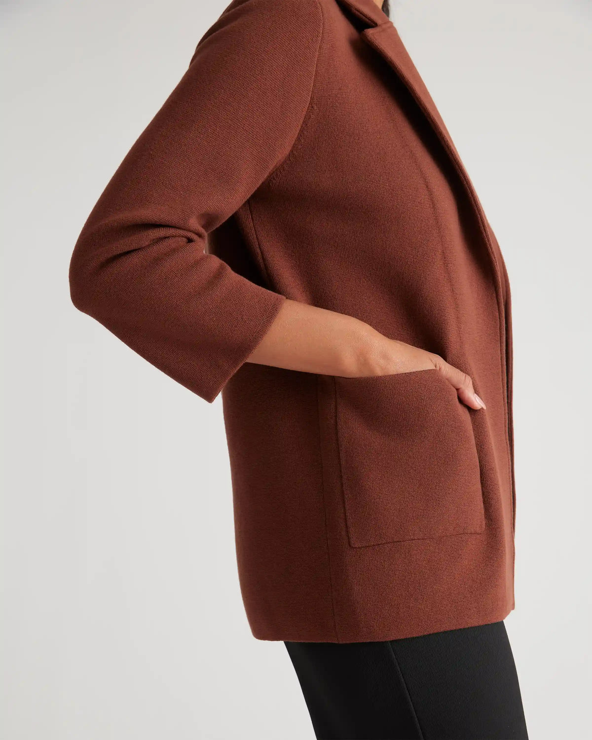 100% Organic Cotton Knit Blazer