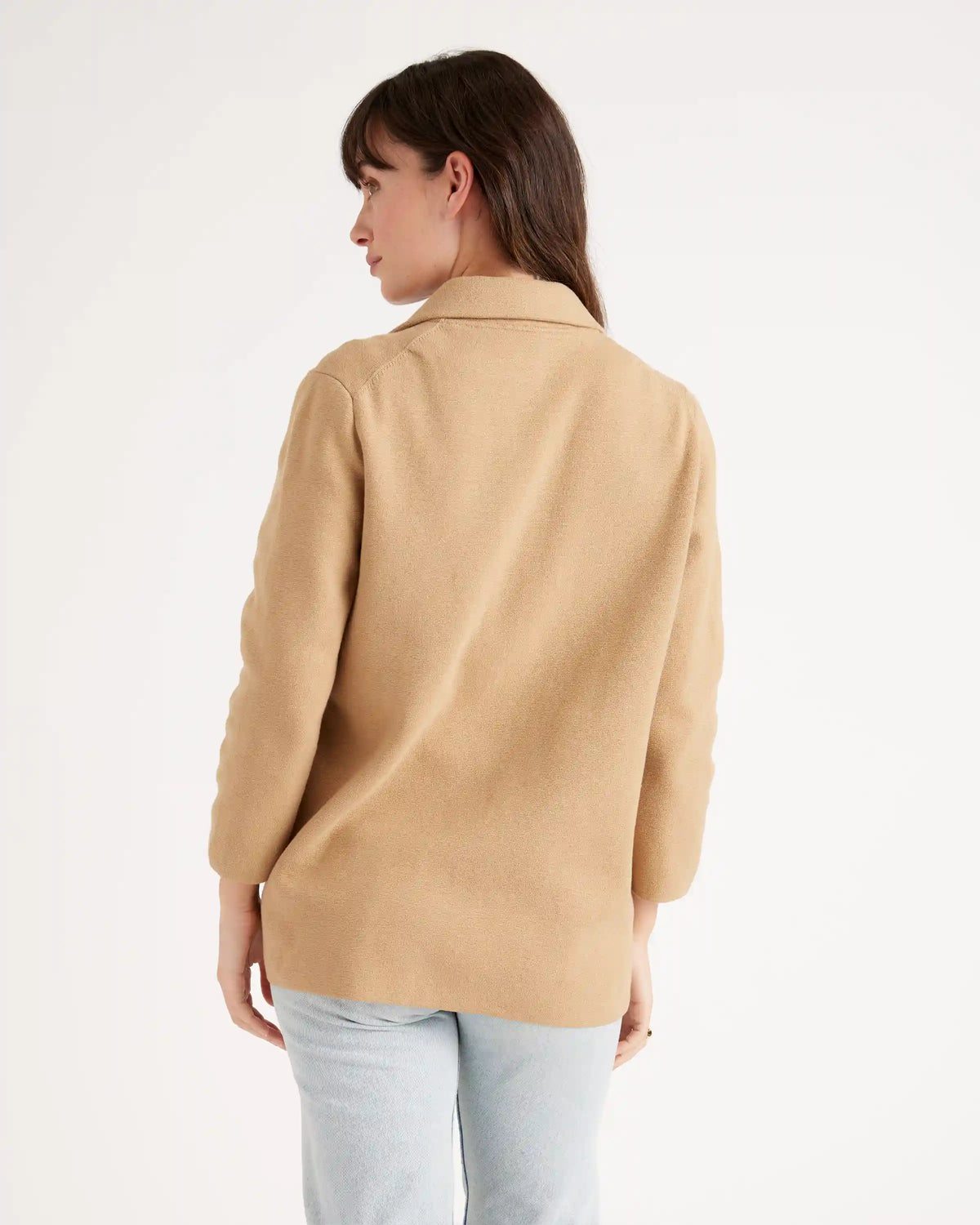 100% Organic Cotton Knit Blazer