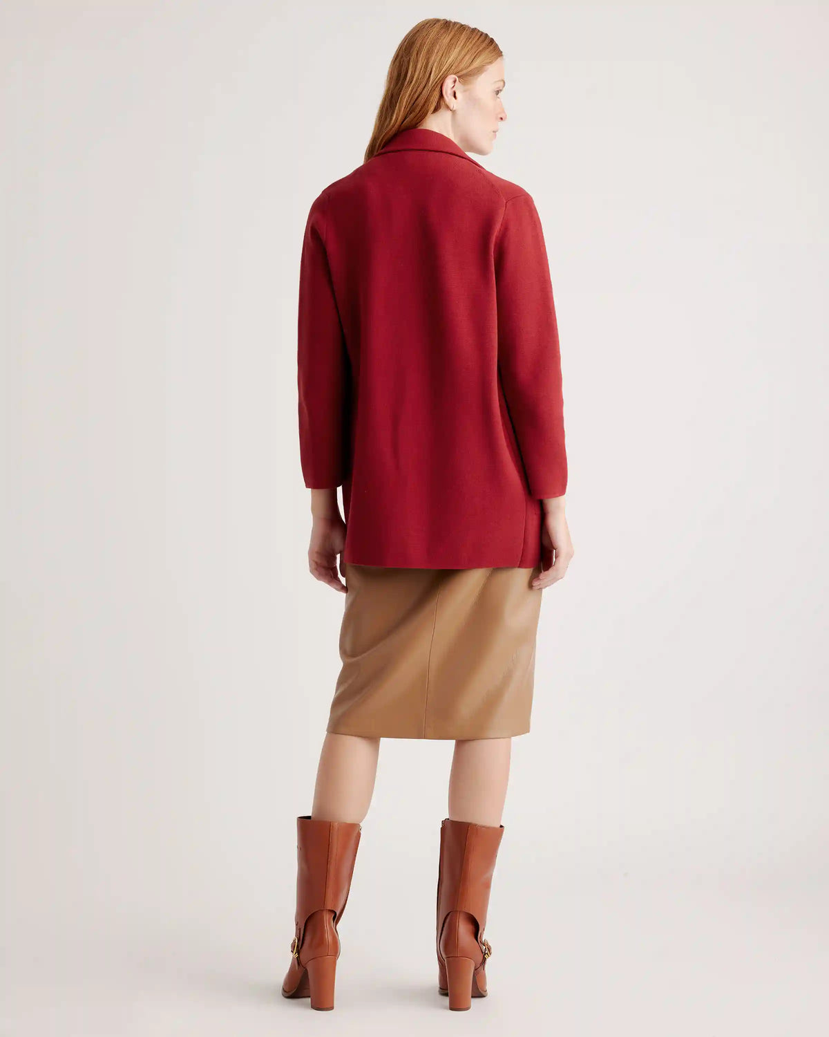 100% Organic Cotton Knit Blazer