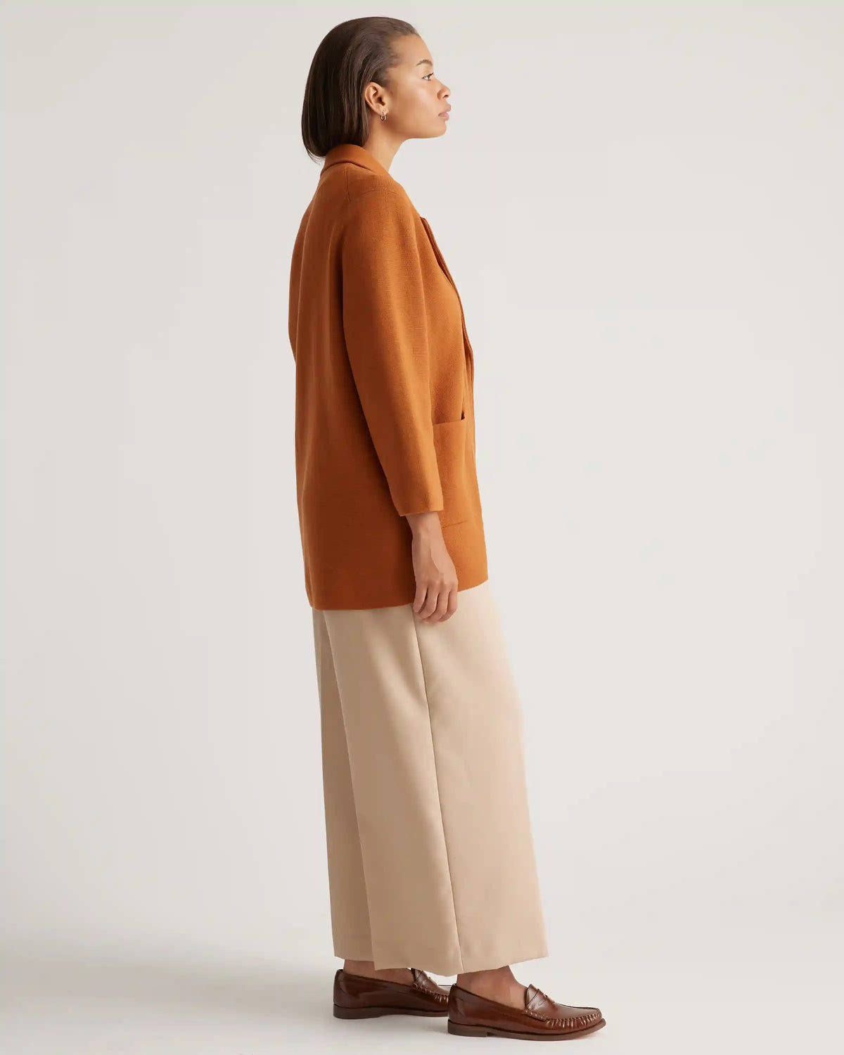 100% Organic Cotton Knit Blazer