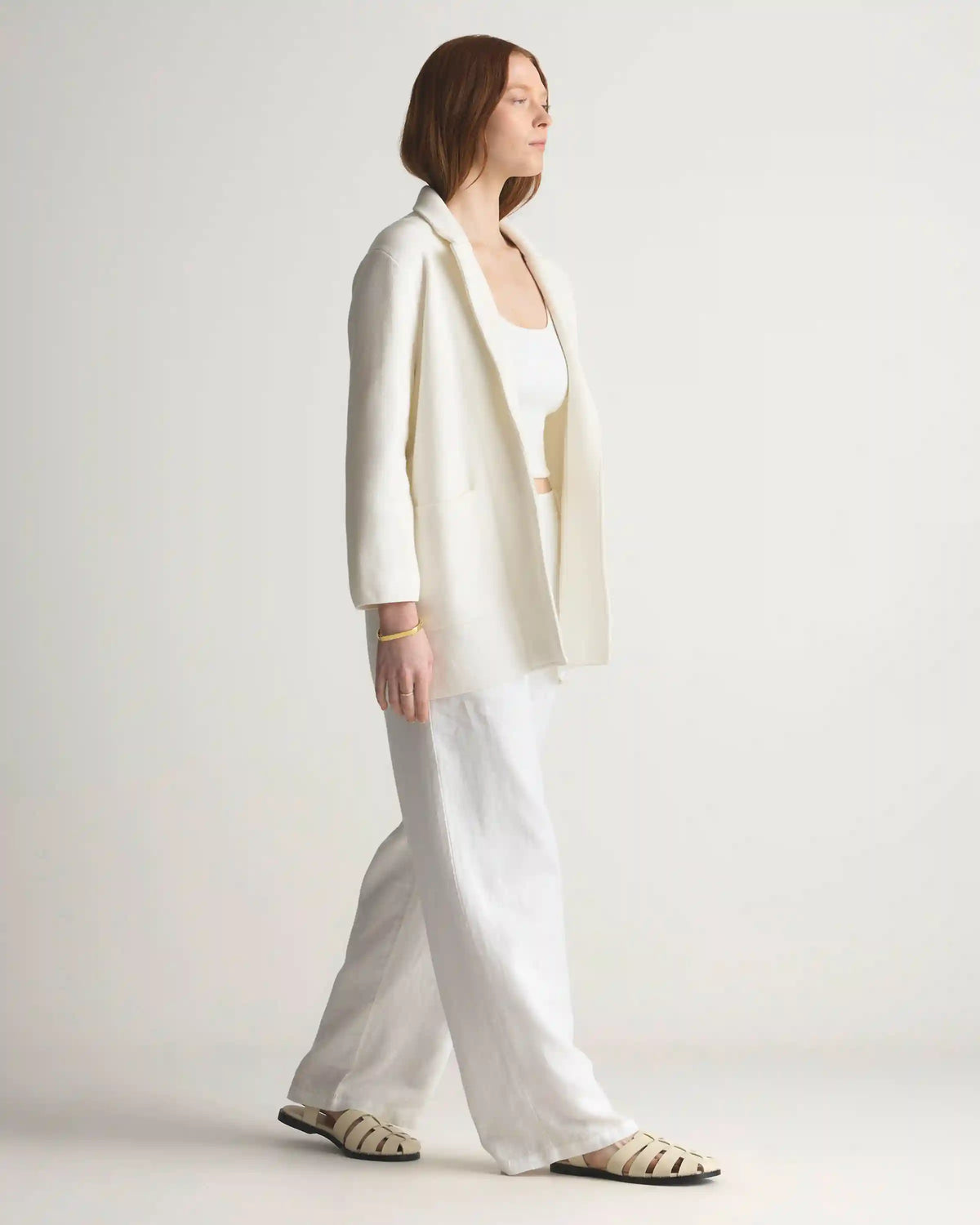 100% Organic Cotton Knit Blazer