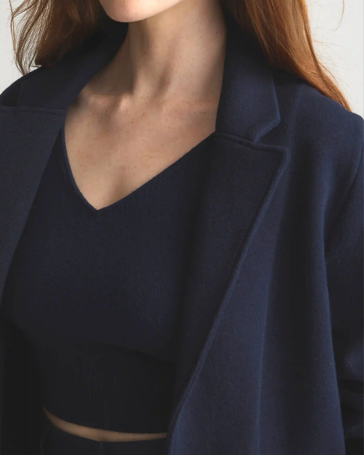 100% Organic Cotton Knit Blazer