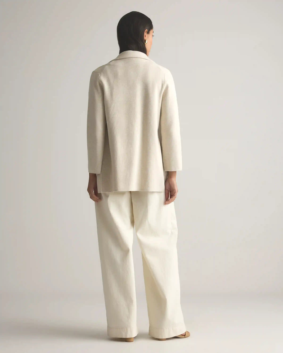 100% Organic Cotton Knit Blazer