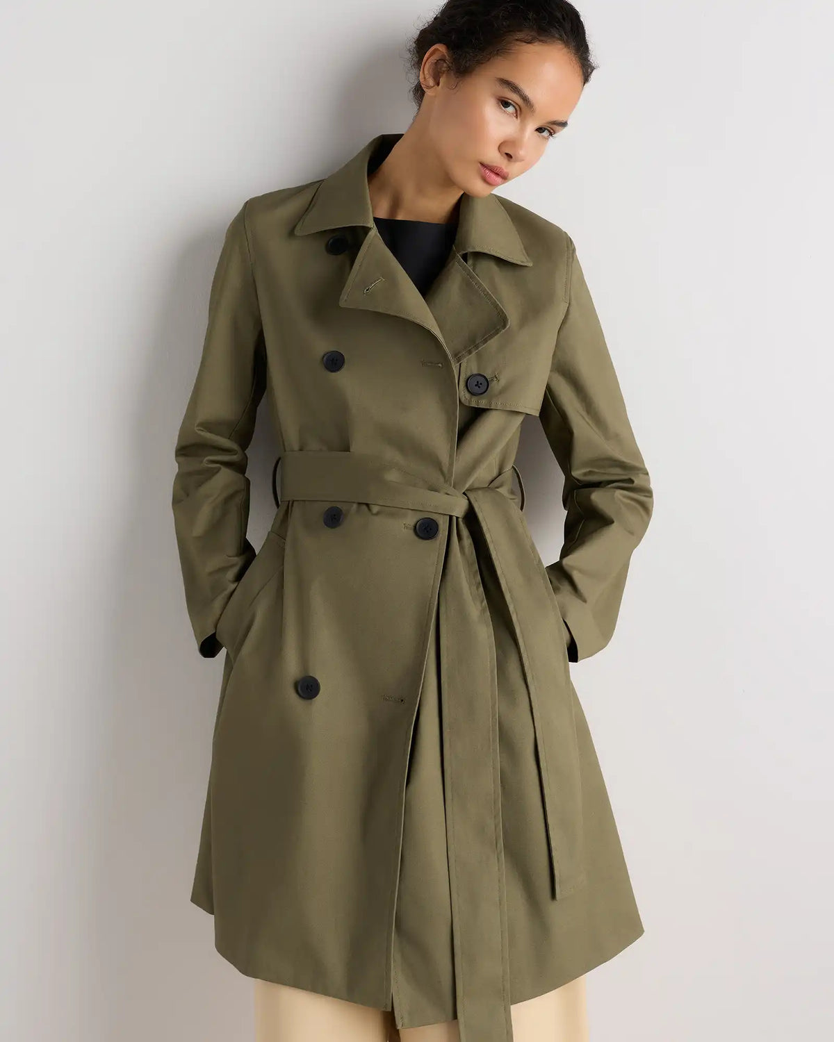 Comfort Stretch Trench Coat