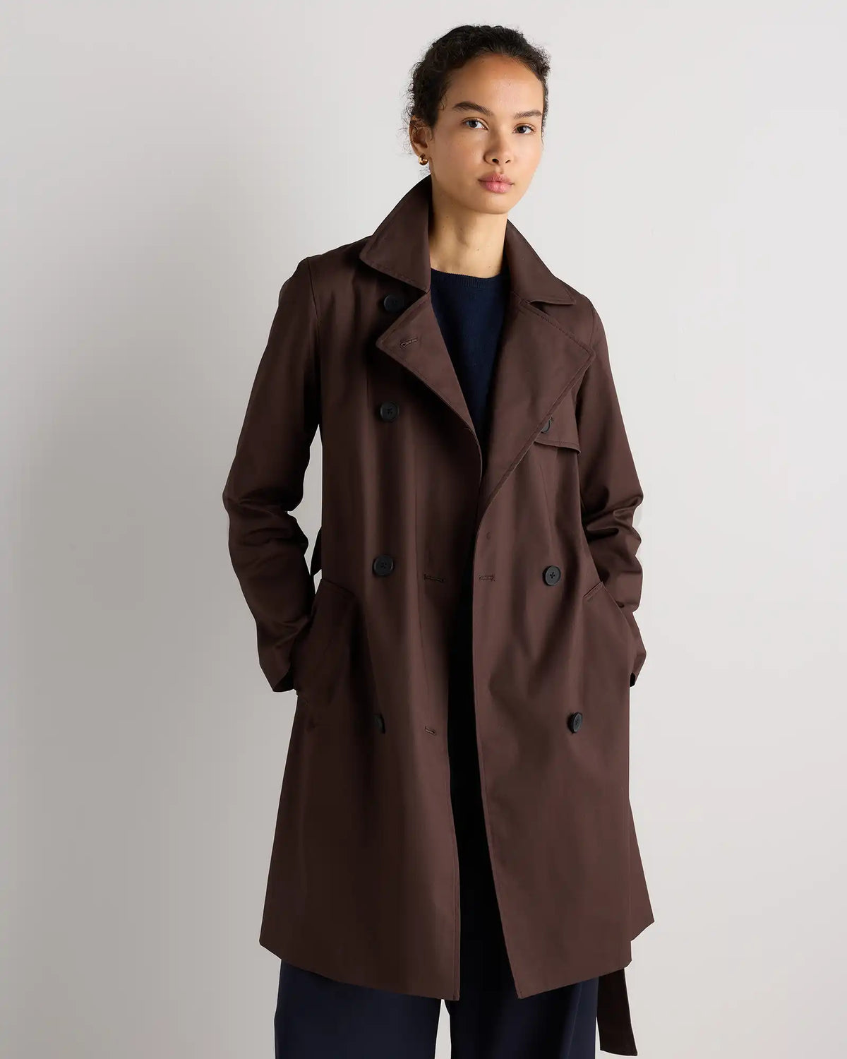 Comfort Stretch Trench Coat