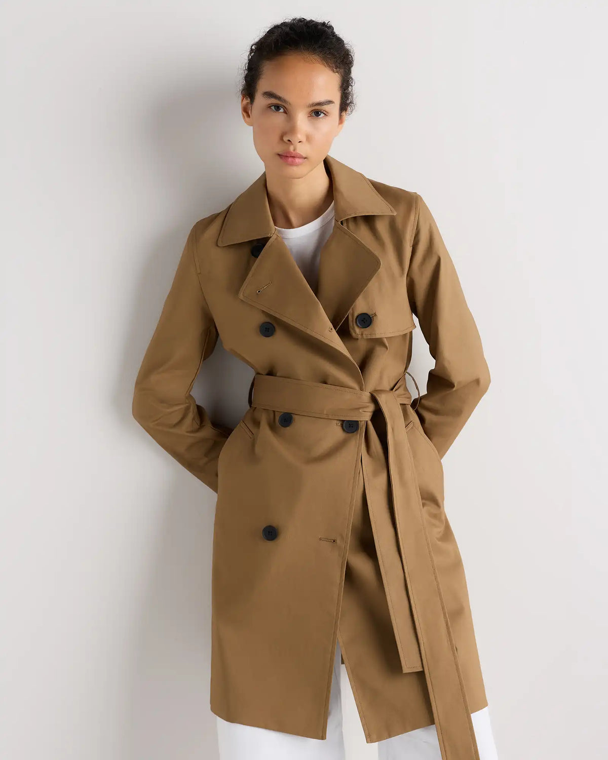 Comfort Stretch Trench Coat