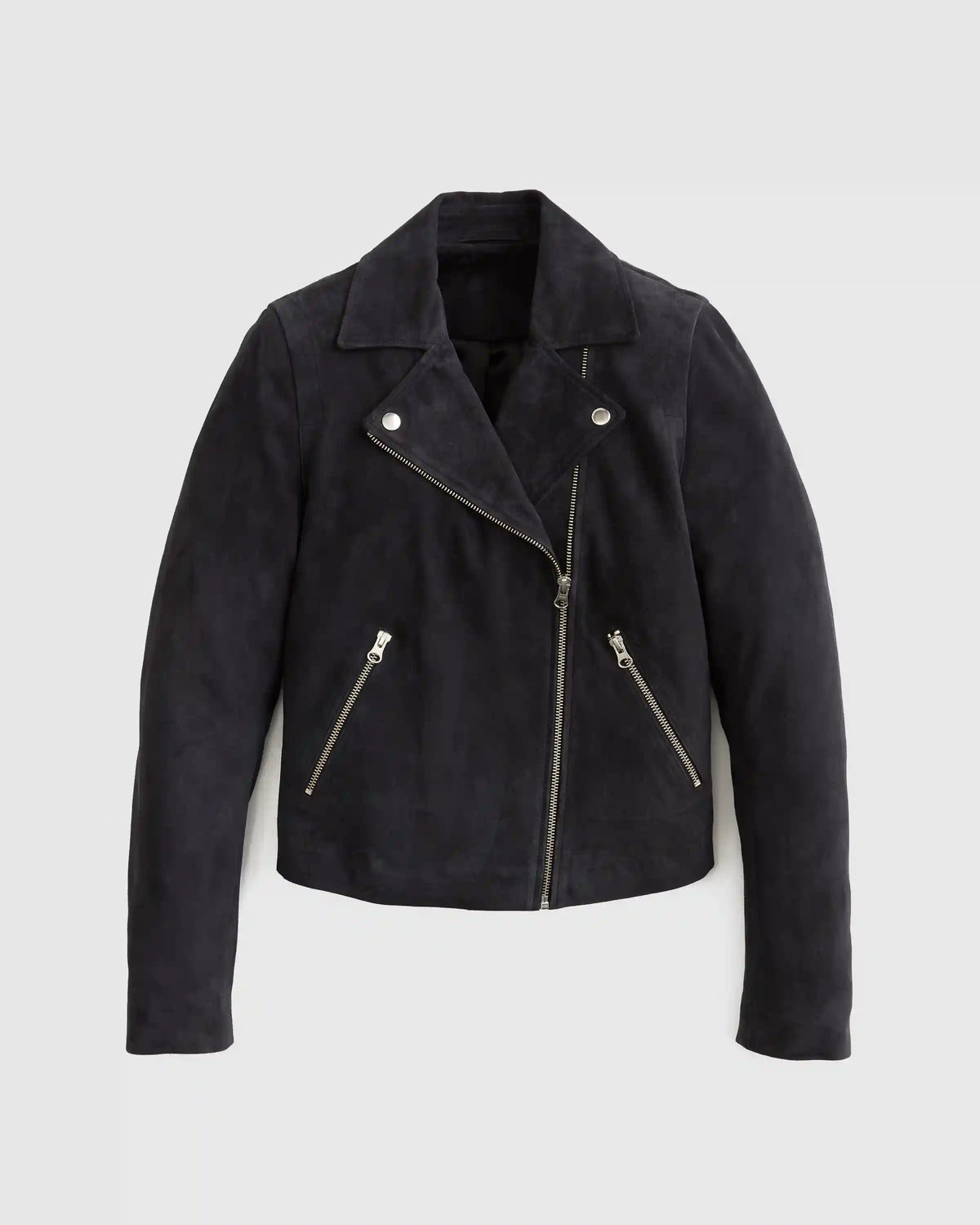 100% Suede Biker Jacket