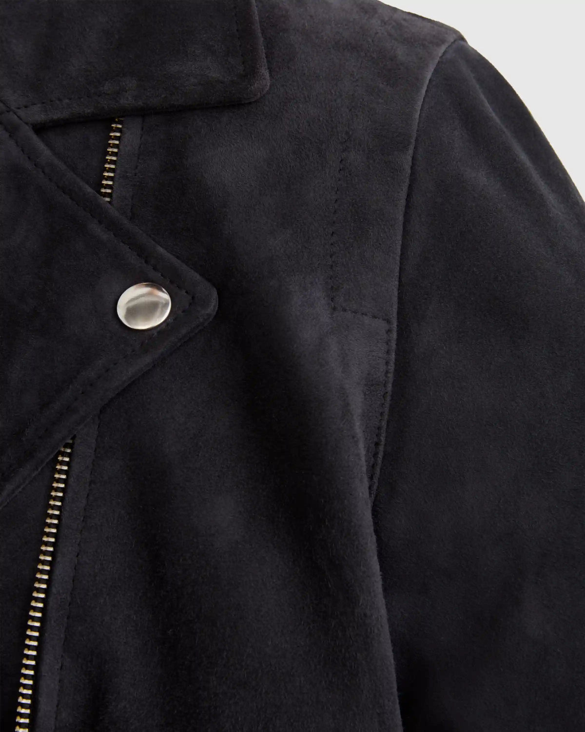 100% Suede Biker Jacket