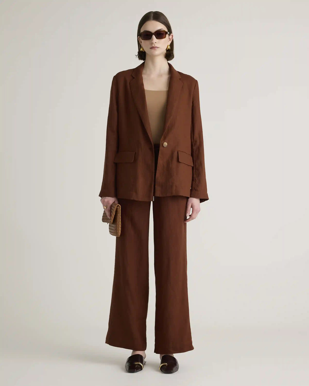 100% European Linen Blazer