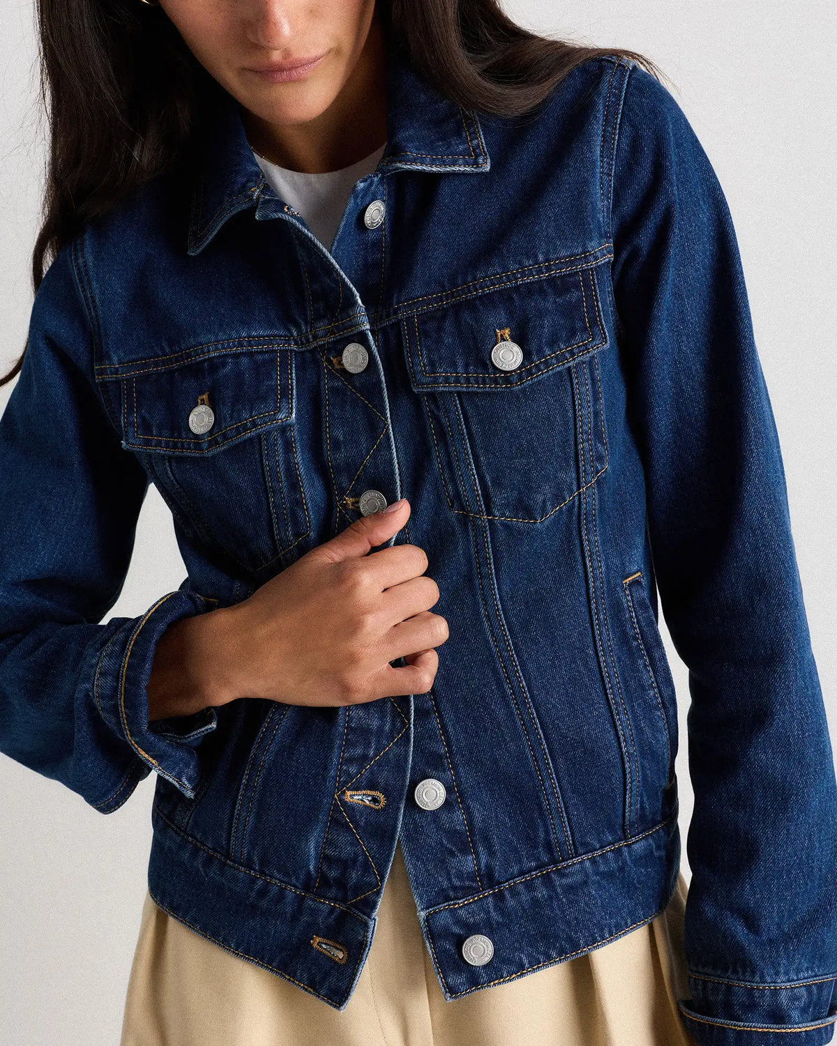 100% Organic Cotton Denim Jacket
