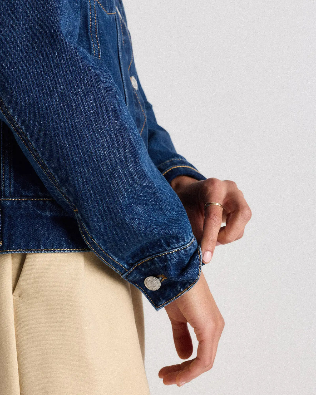 100% Organic Cotton Denim Jacket