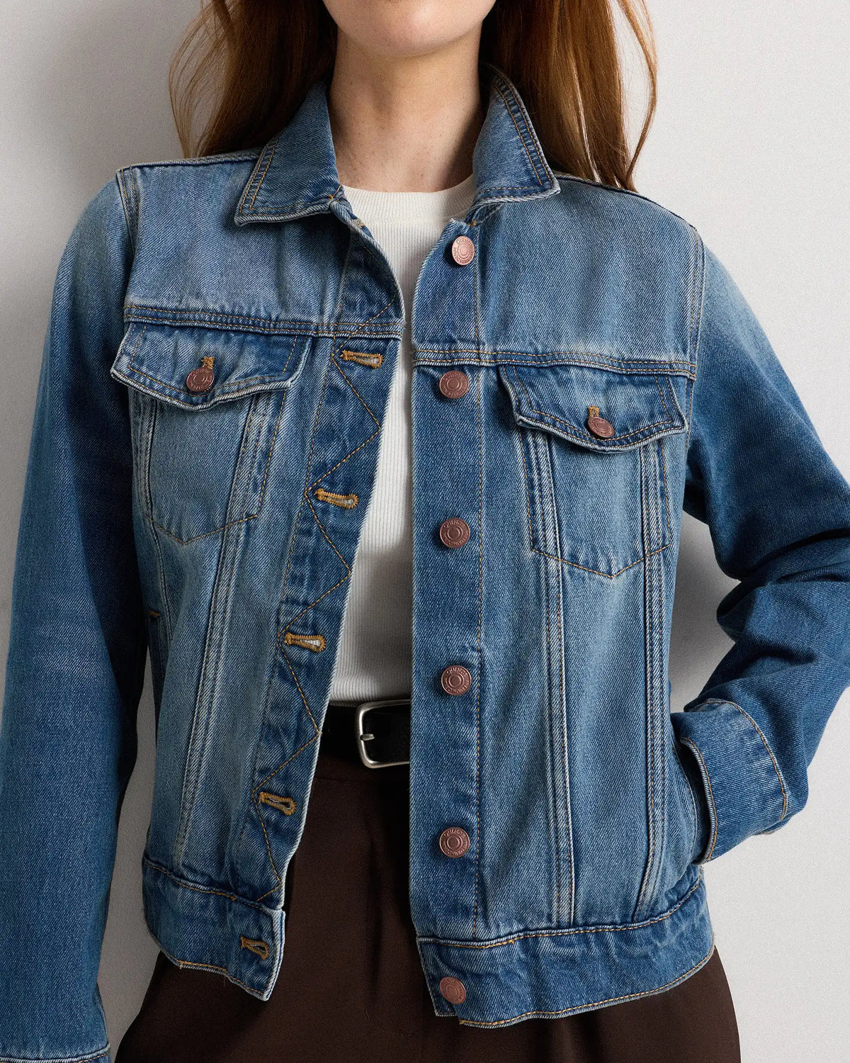 100% Organic Cotton Denim Jacket