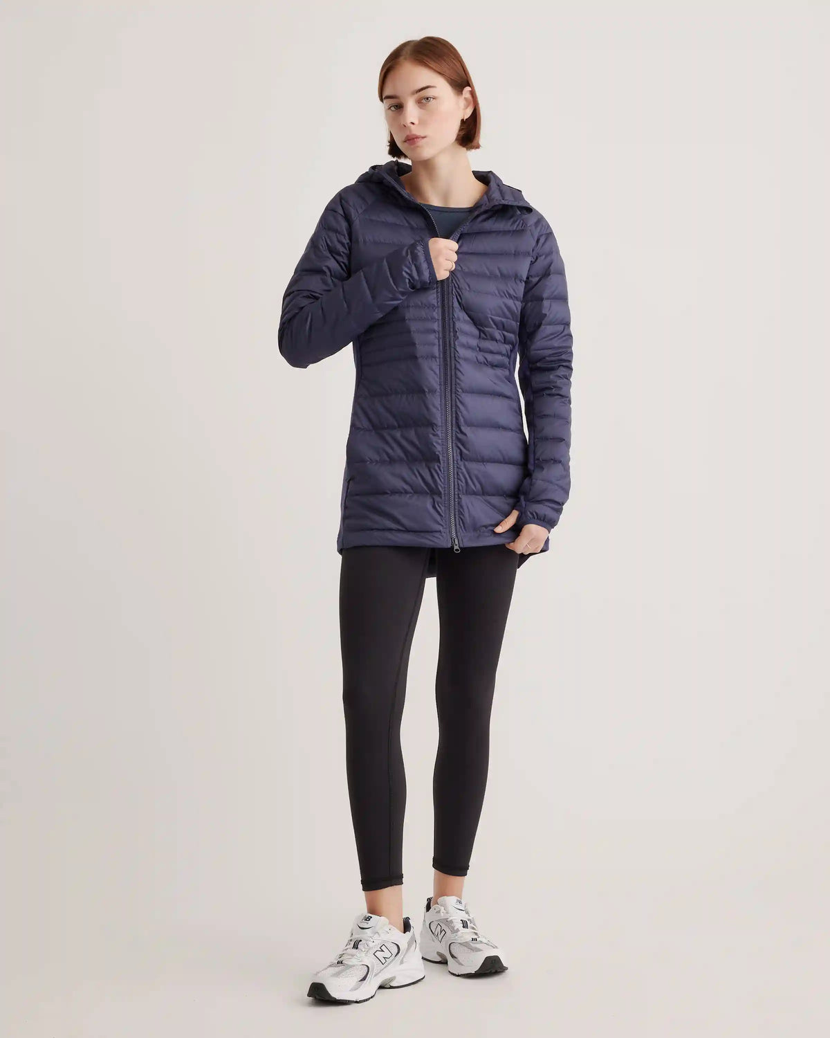 Lightweight Down Packable Long Puffer Jacket